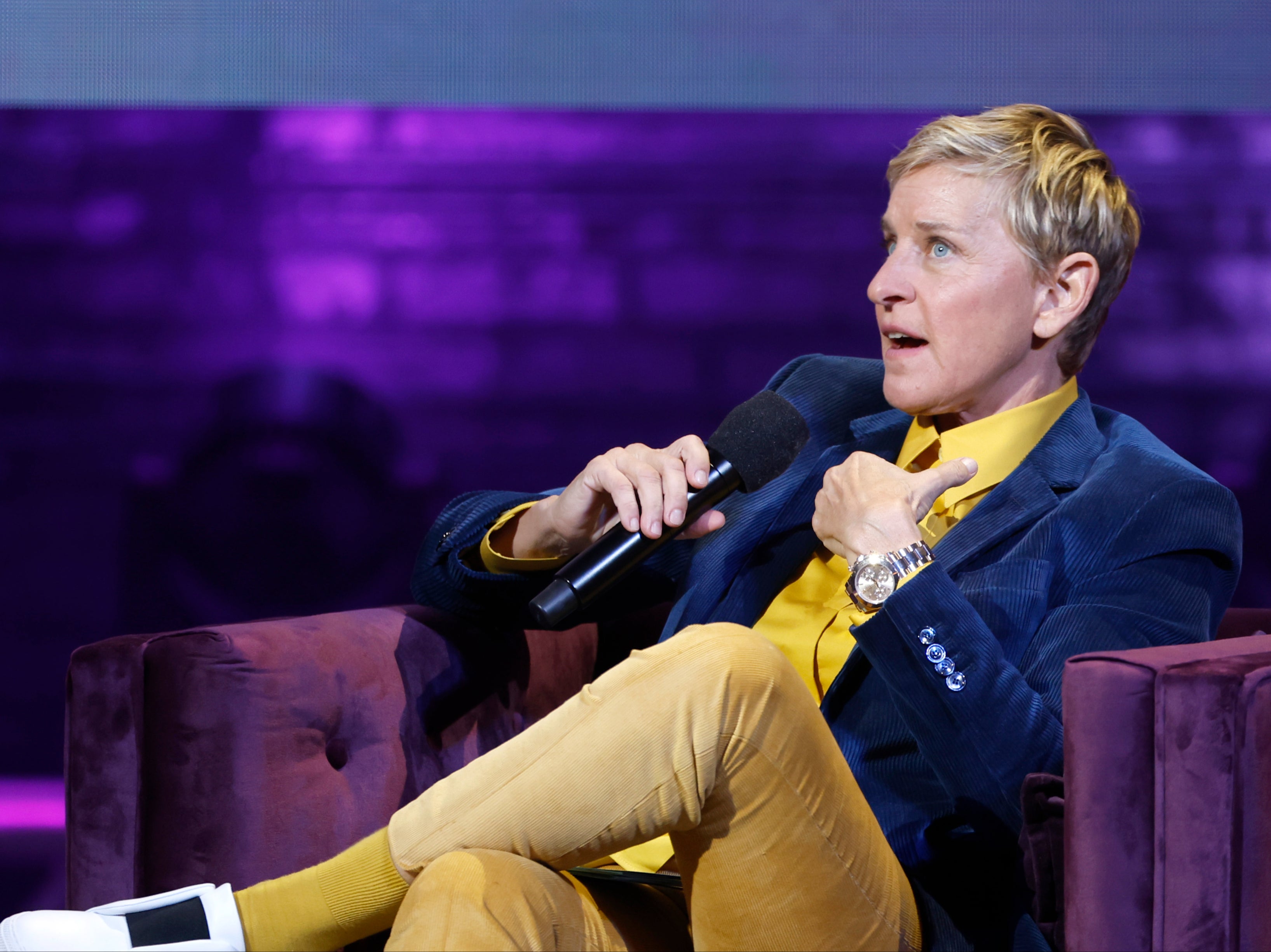 Ellen DeGeneres is touring after her eponymous chat show was cancelled