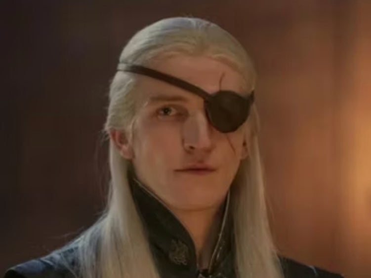 Ewan Mitchell plays Aemond Targaryen in ‘House of the Dragon’