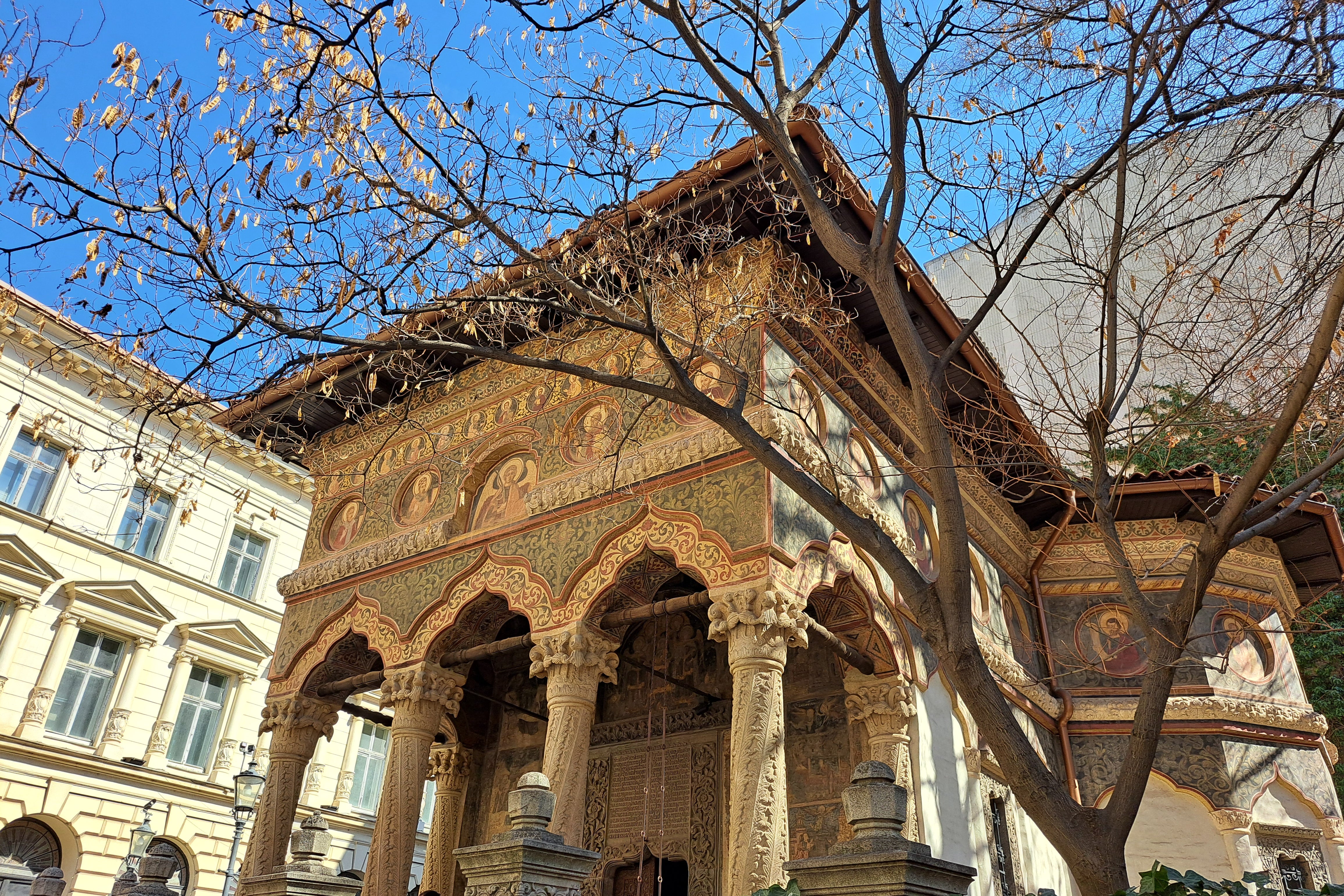 The Stavropoleos Monastery is one of Romania’s oldest