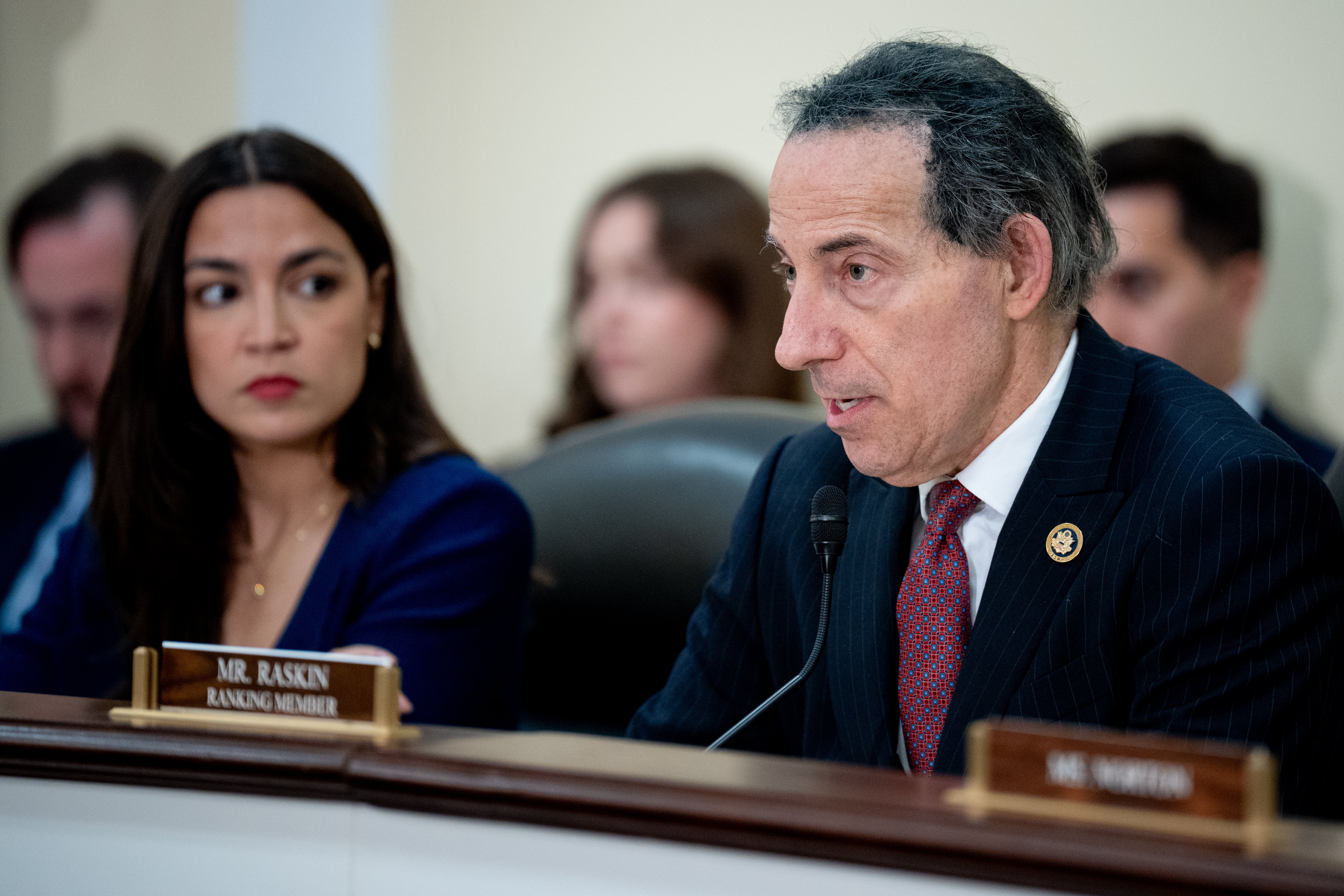 Democratic Representatives Alexandria Ocasio-Cortez and Jamie Raskin are pressing the Supreme Court on ethics concerns