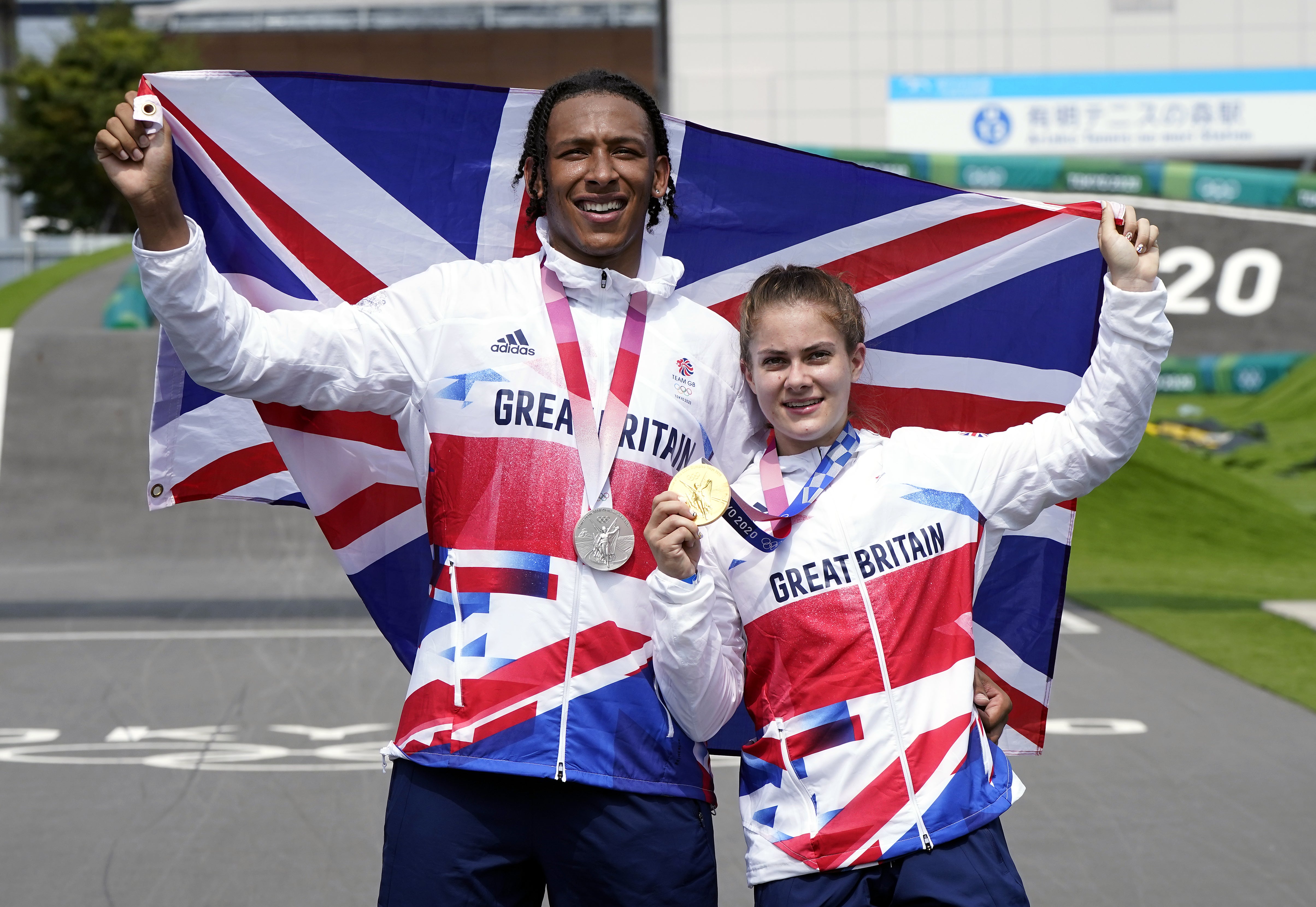 Whyte won silver in Tokyo with Beth Shriever winning gold