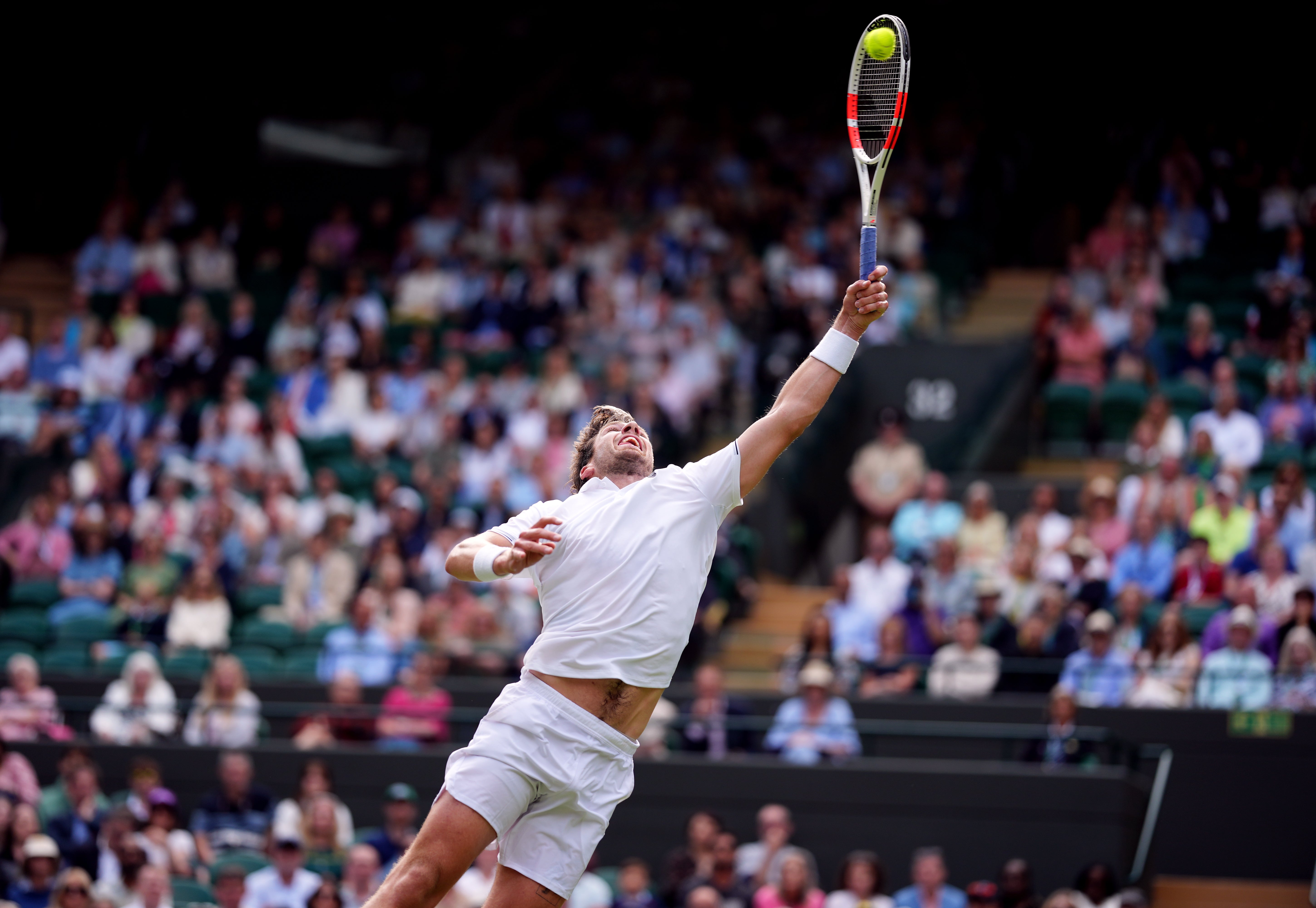 Cameron Norrie was in inspired form against Jack Draper