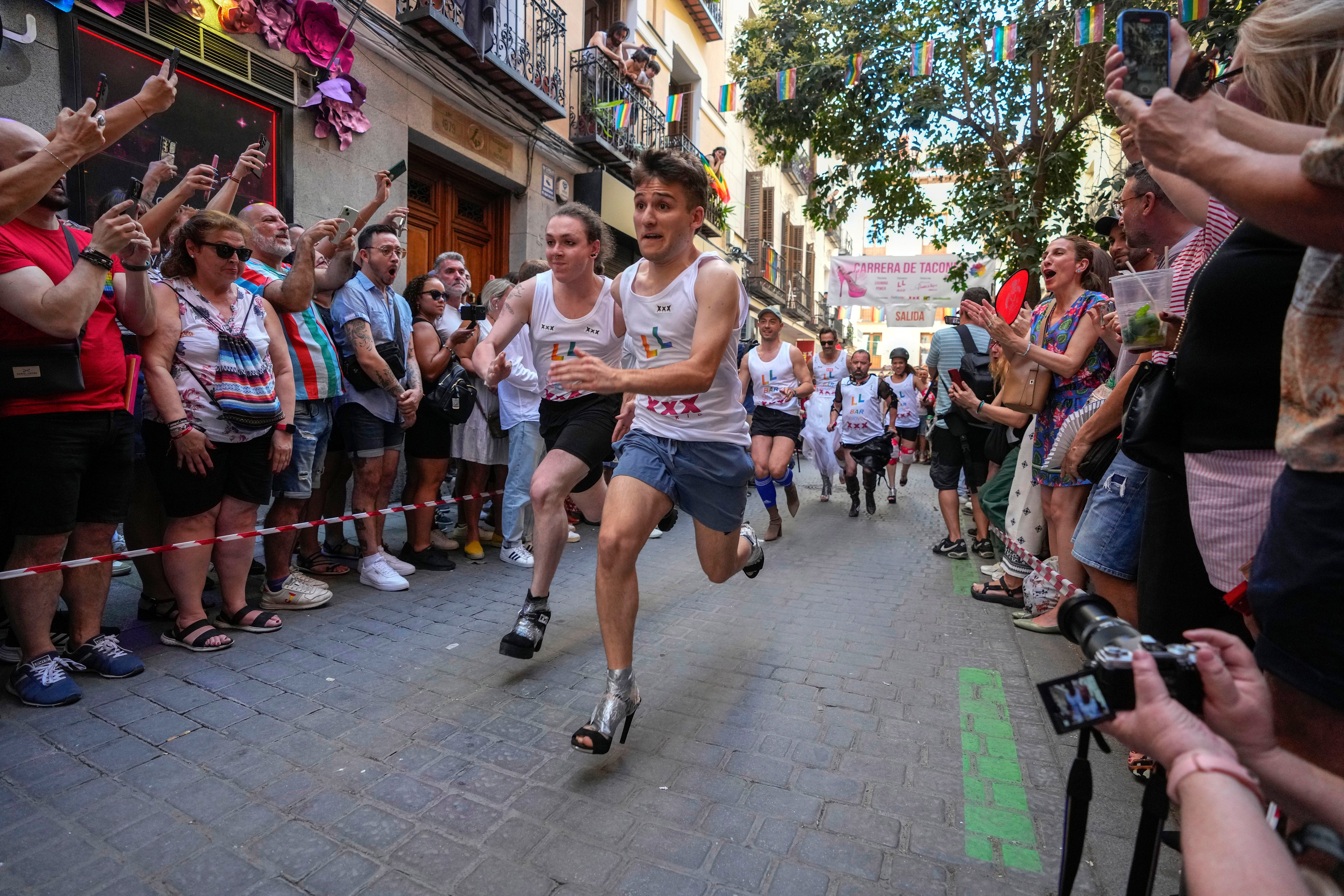 Spain Pride High Heels Race Photo Gallery