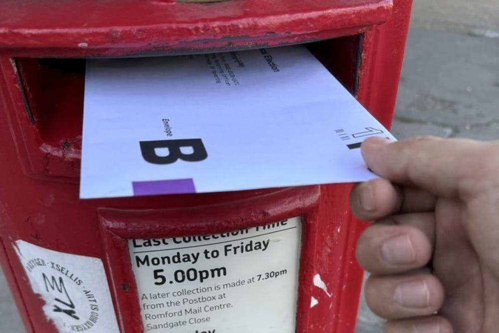 The Electoral Commission has acknowledged ‘some’ people were unable to vote due to the late arrival of postal votes (Simon Darvill/PA)