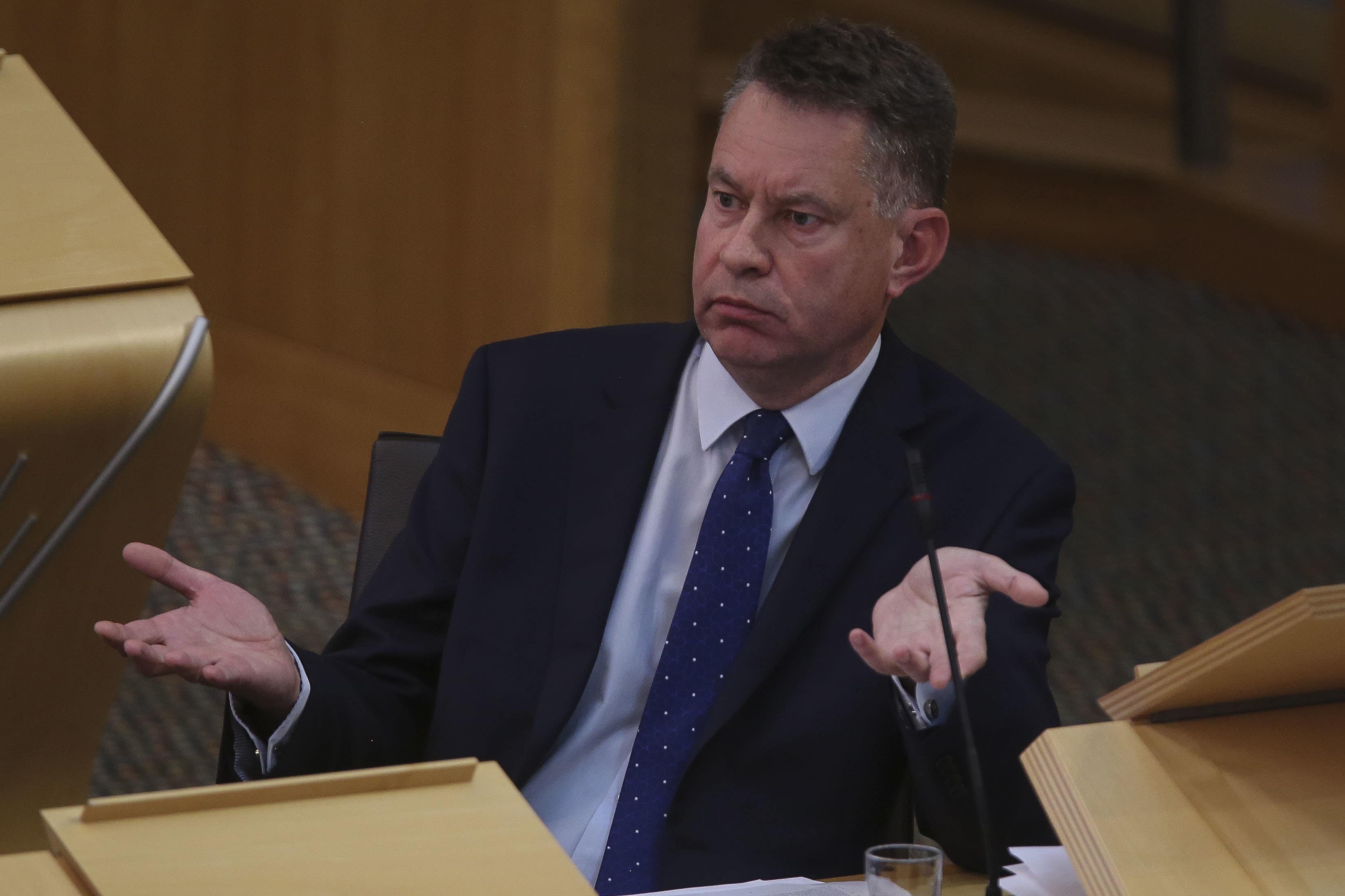 Murdo Fraser was speaking from the Perth count (Fraser Bremner/Daily Mail/PA)