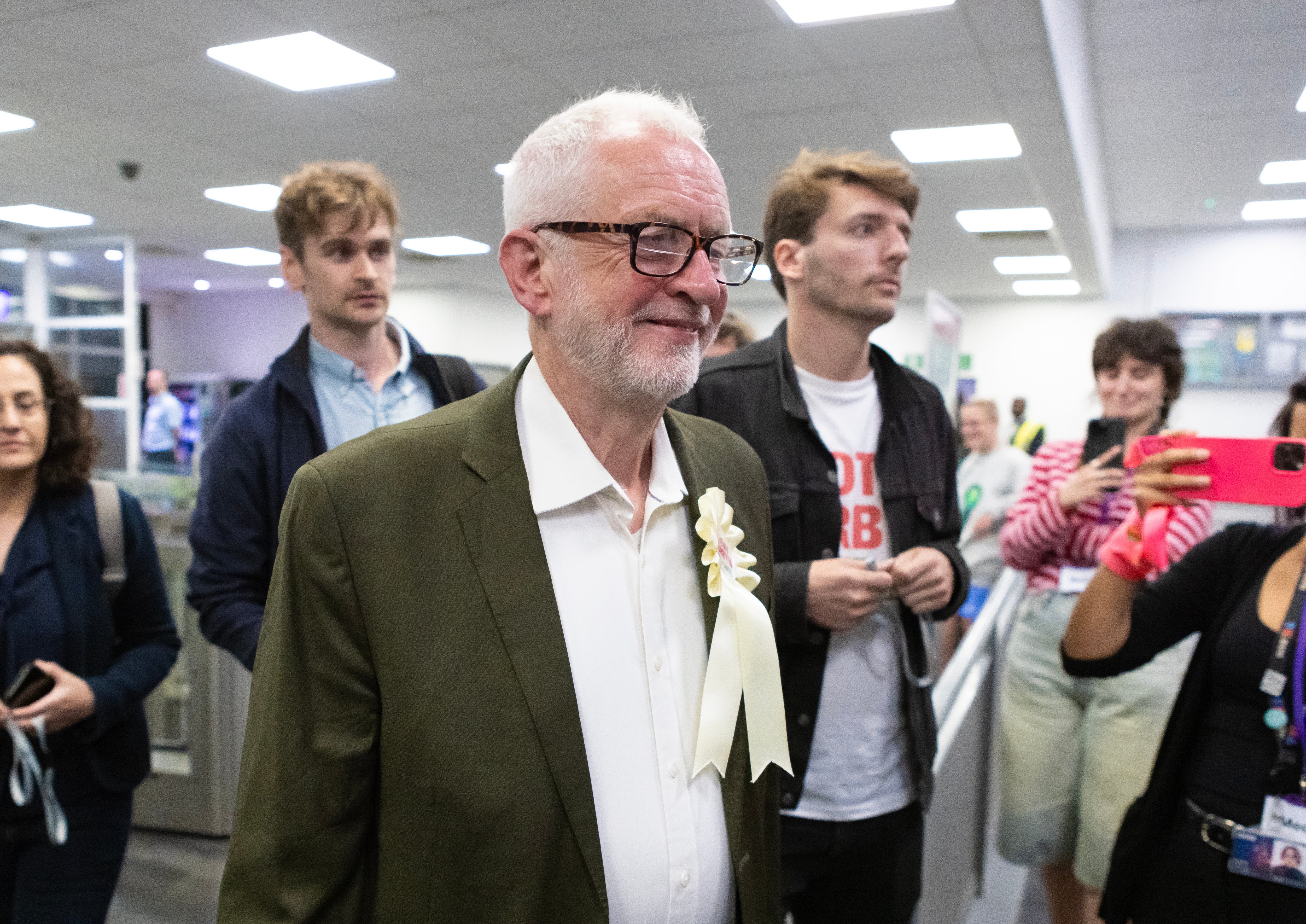 Jeremy Corbyn was re-selected in Islington North