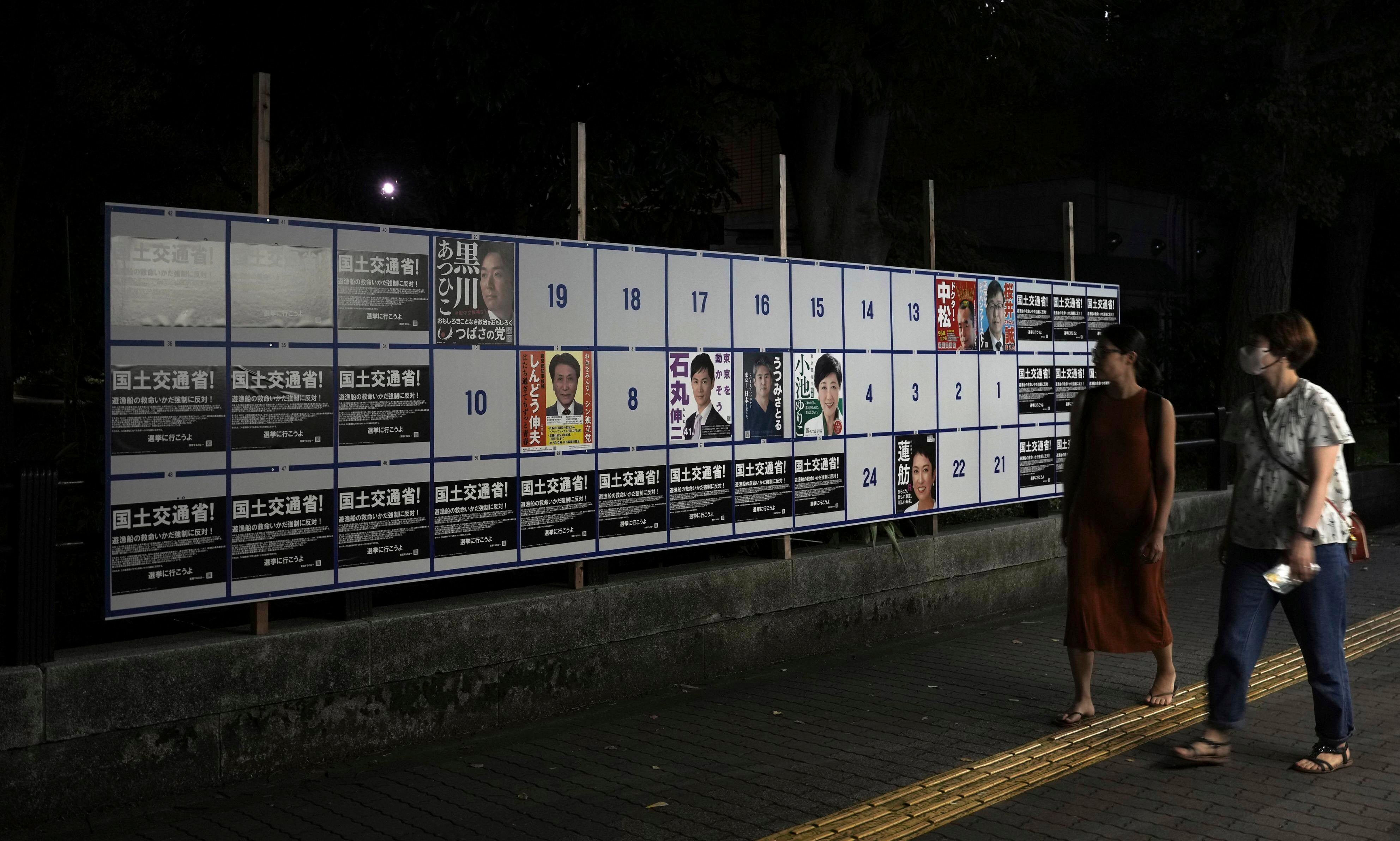 Japan Election Odd Candidates