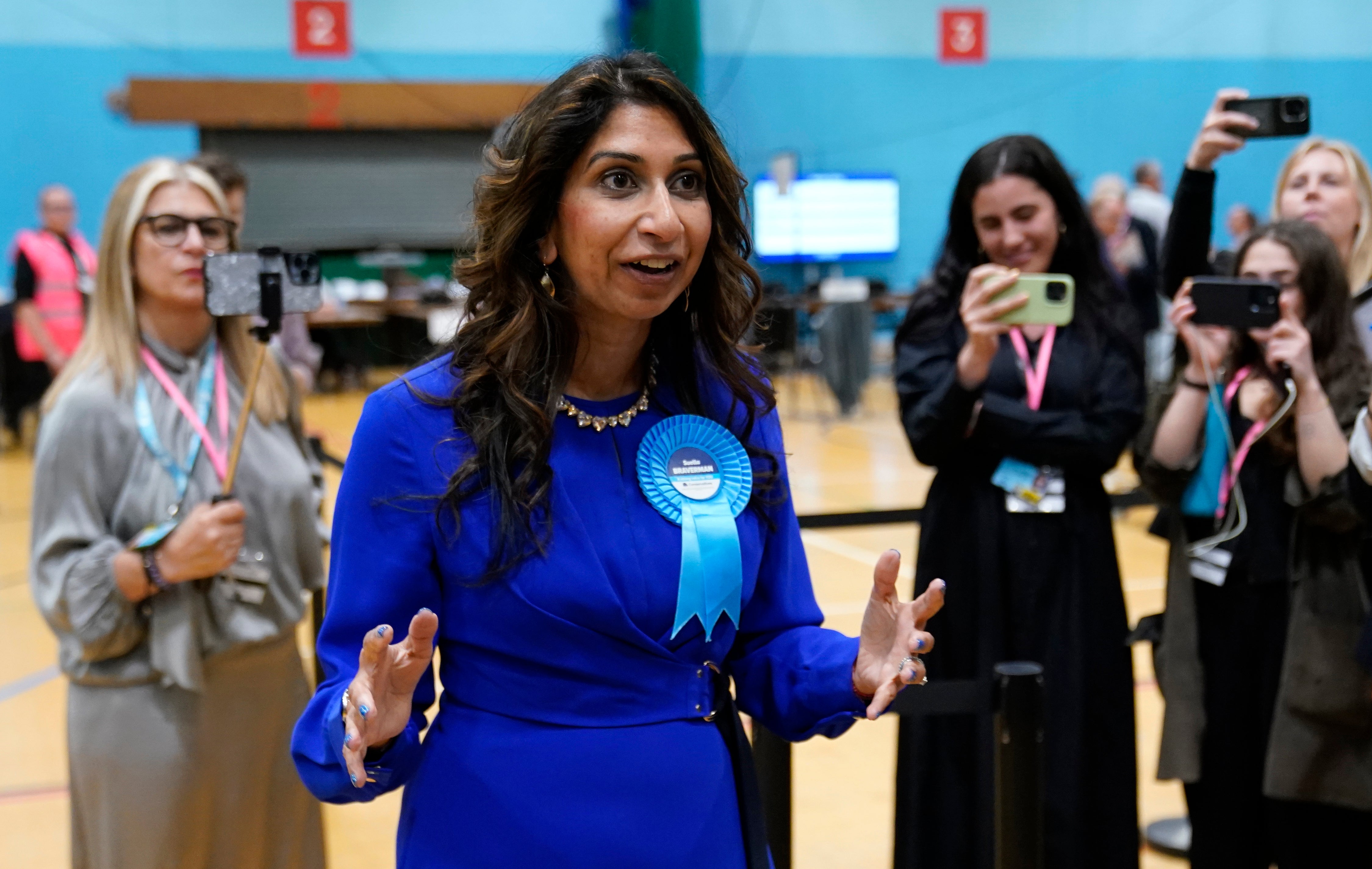 Suella Braverman is expected to be a Tory leadership contender following the election