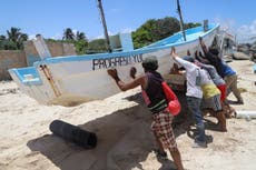 Hurricane Beryl takes aim at the Mexican resort of Tulum as a Category 3 storm