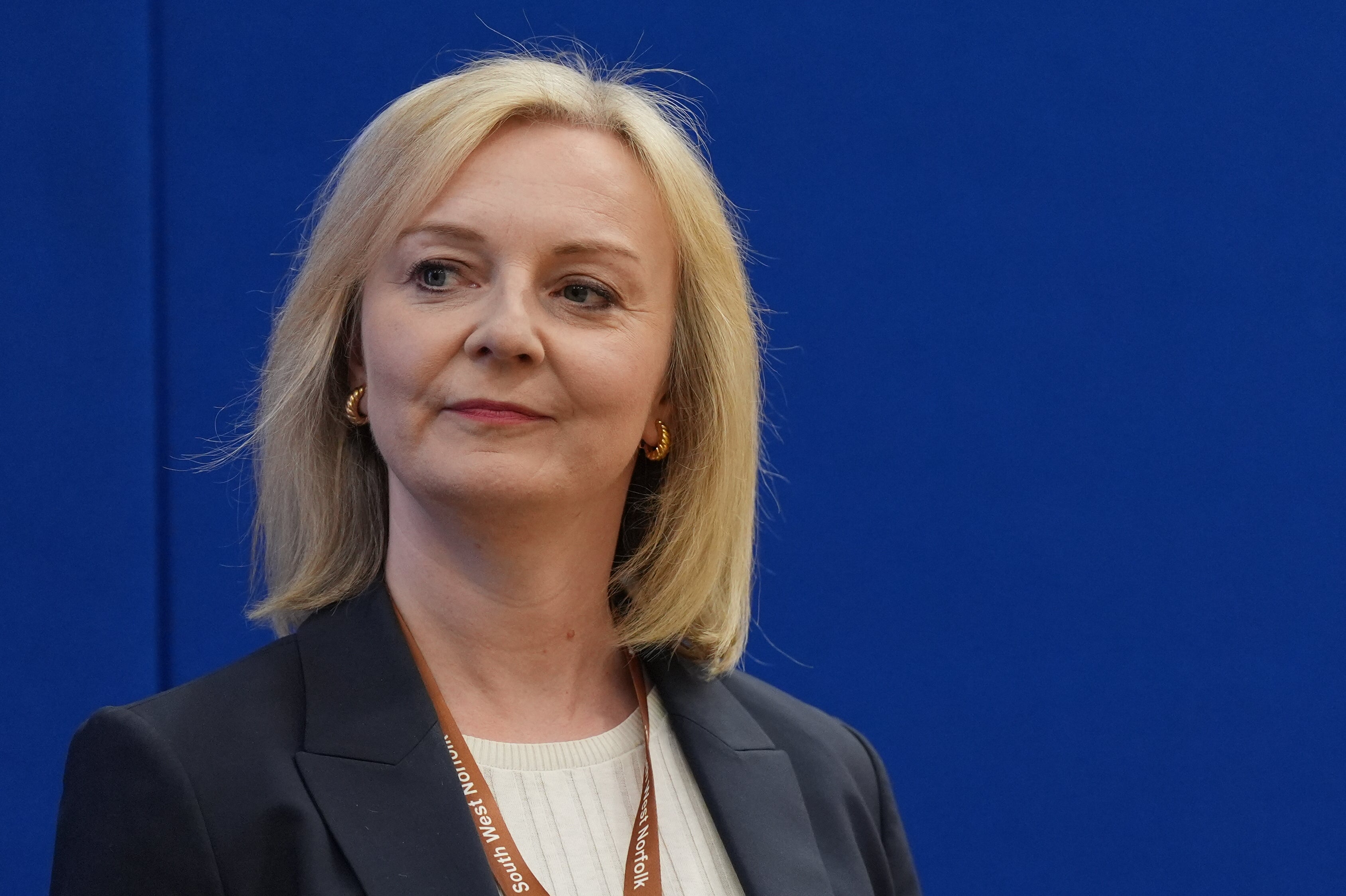 Ms Truss left the count without giving a speech after losing her seat