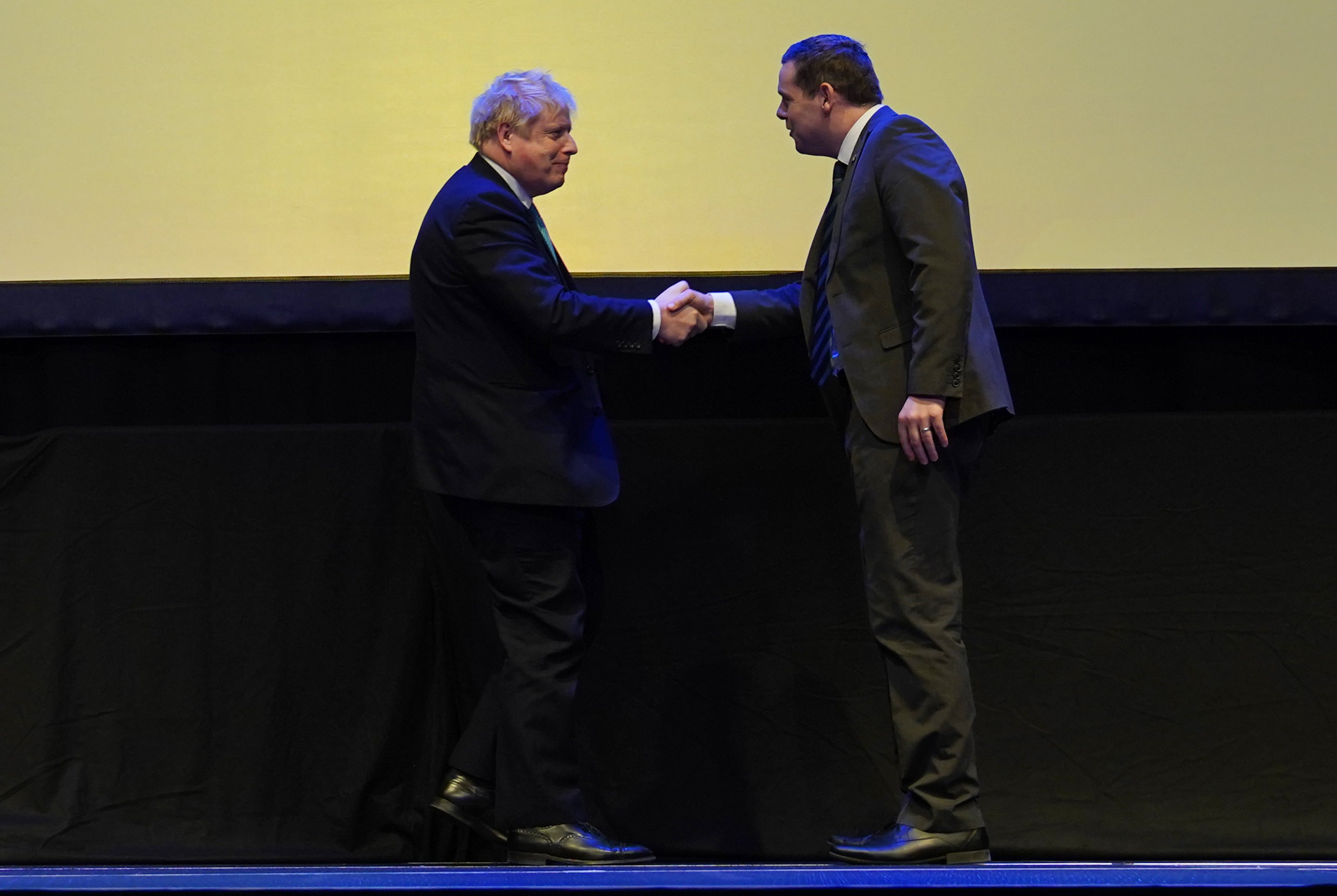 Mr Ross would eventually vote against Boris Johnson in a vote of confidence (Andrew Milligan/PA)