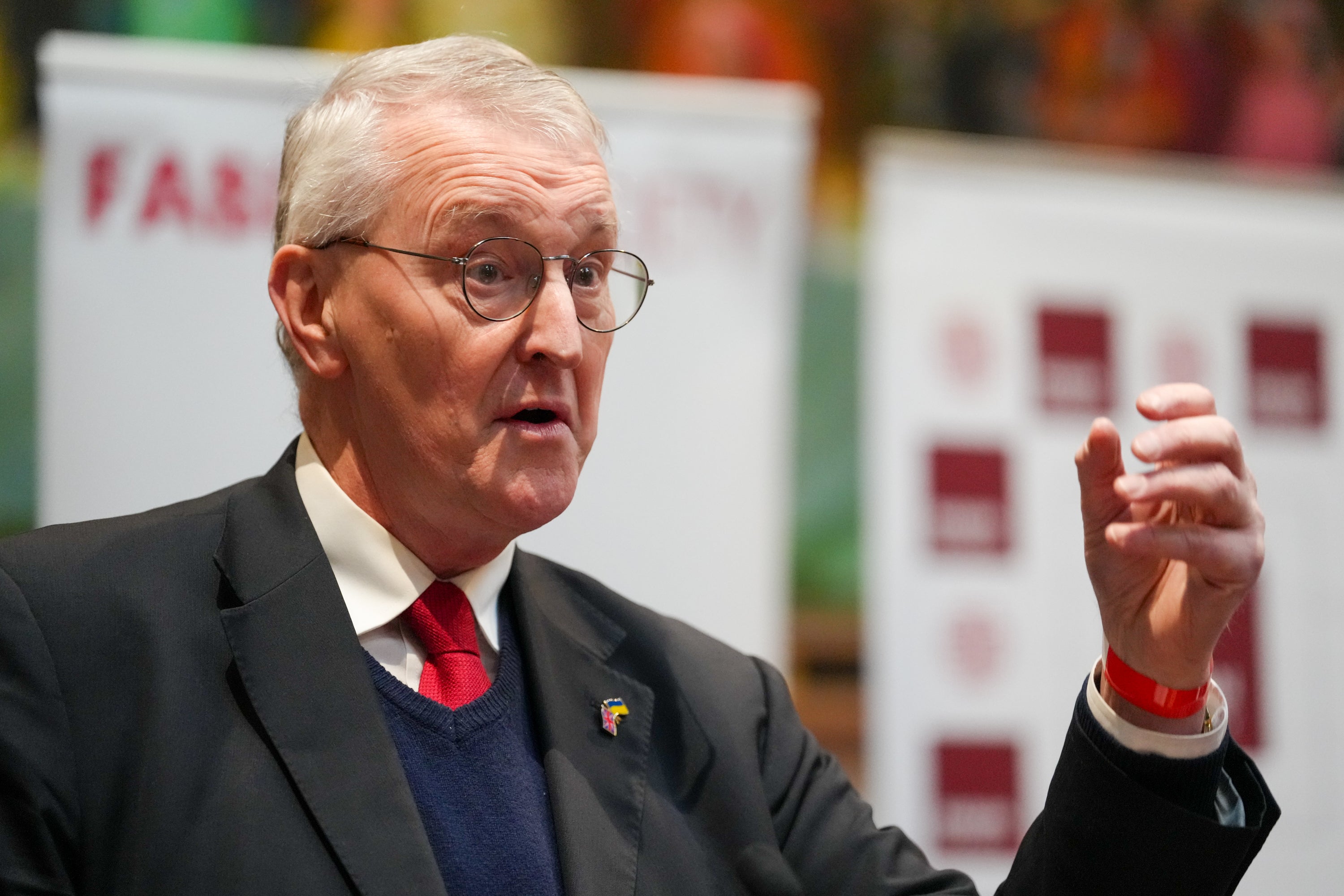 Shadow Secretary of State for Northern Ireland Hilary Benn (Maja Smiejkowska/PA)