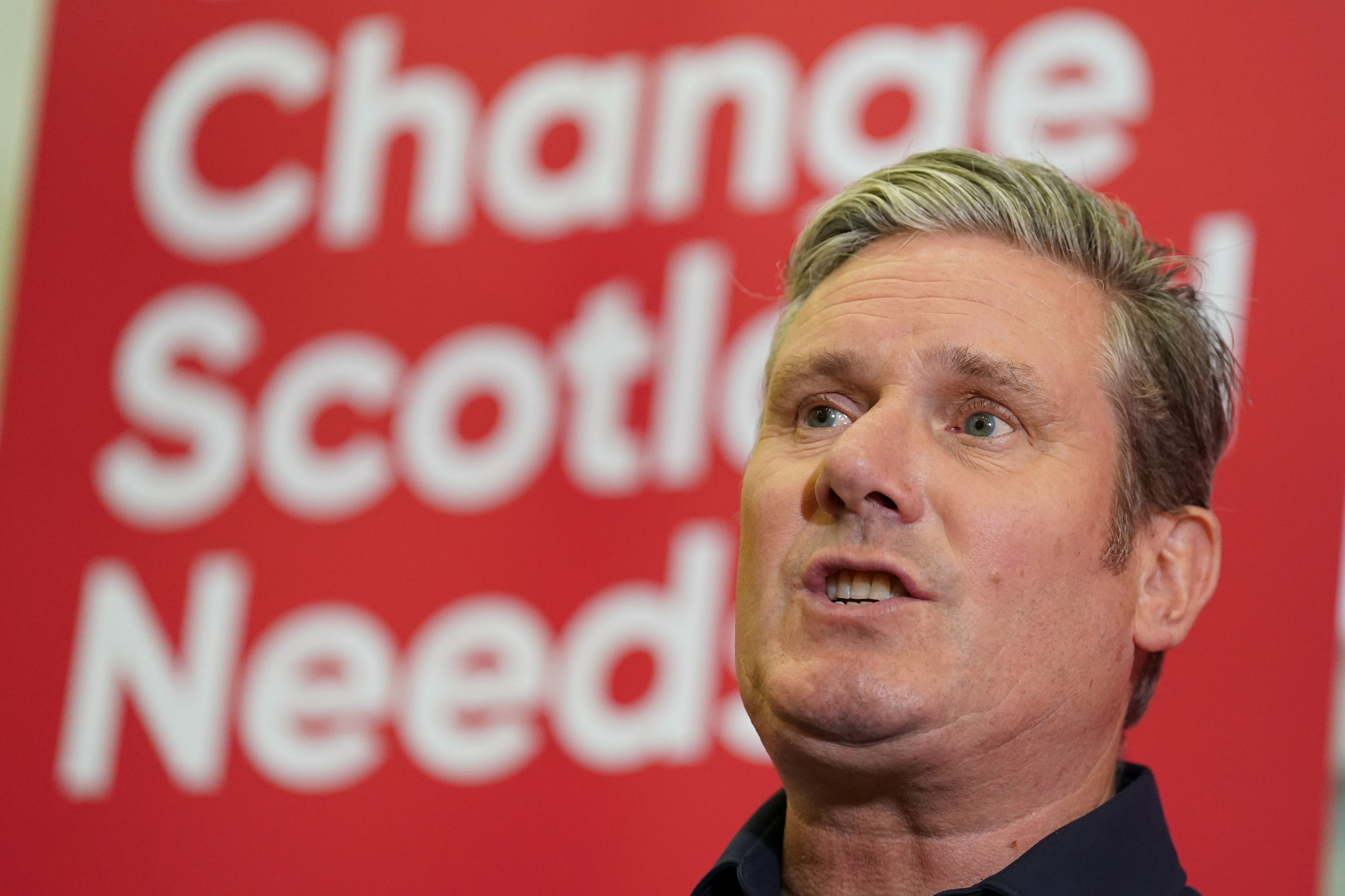 Labour leader Sir Keir Starmer campaigned on a platform of change (Andrew Milligan/PA)