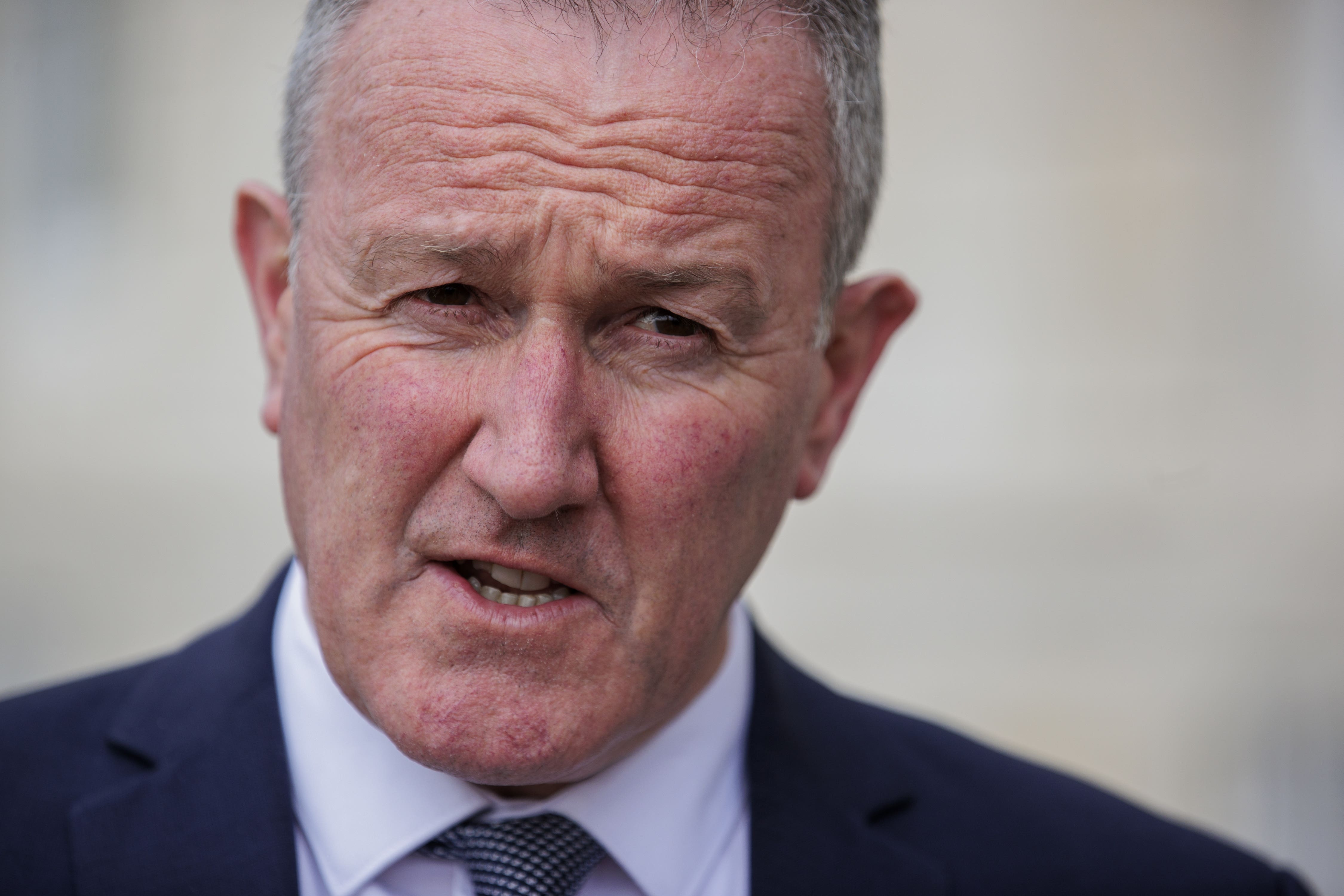 Sinn Fein’s Conor Murphy said the general election results ‘confirmed the degree of change that has been happening over our society for a number of years now’ (Liam McBurney/PA)