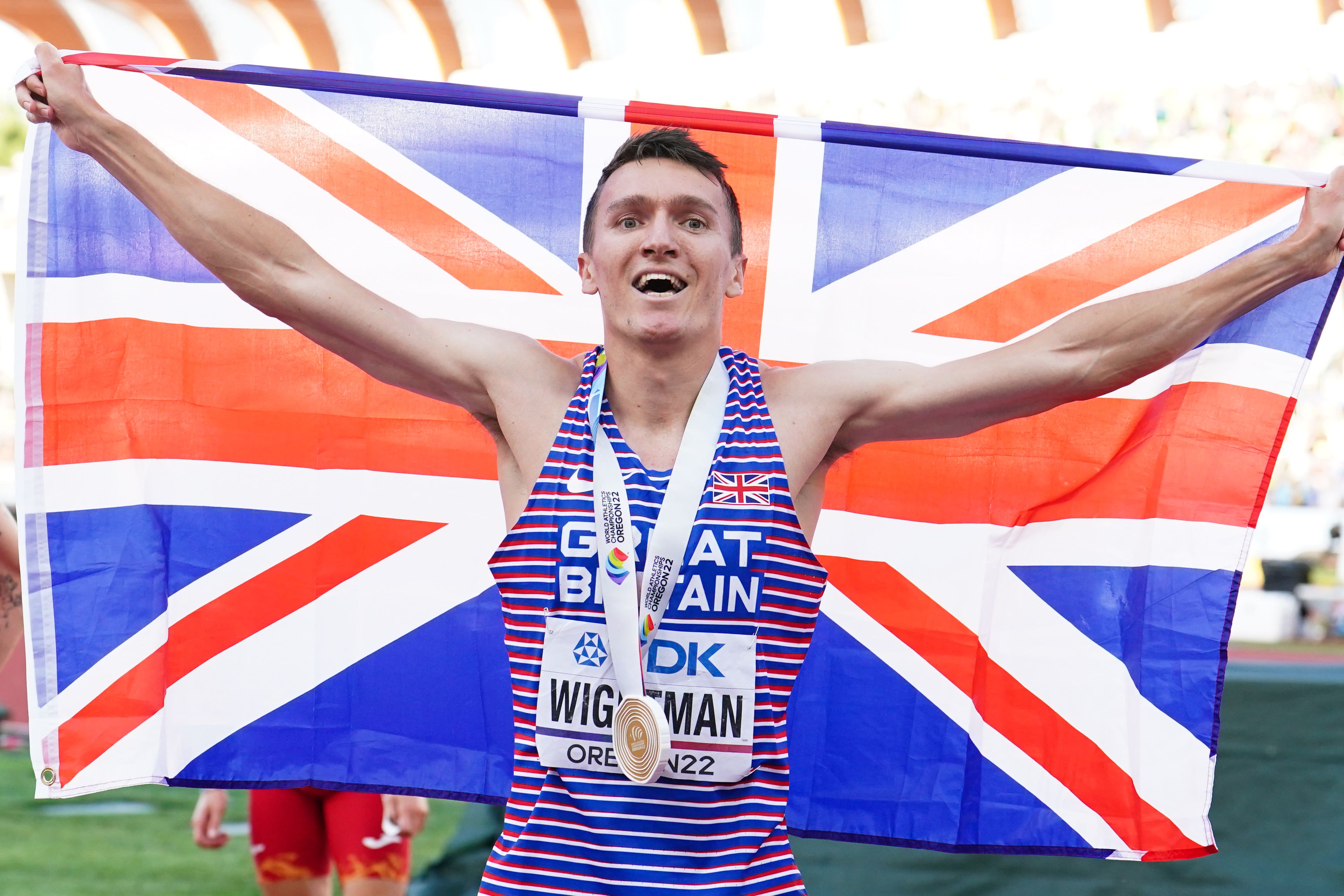 Jake Wightman will take on the 800m in Paris (Martin Rickett/PA)