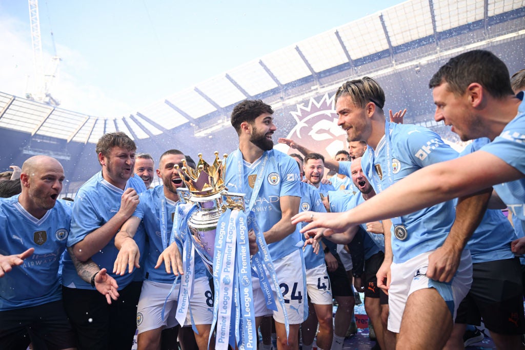 Man City won the Premier League last term