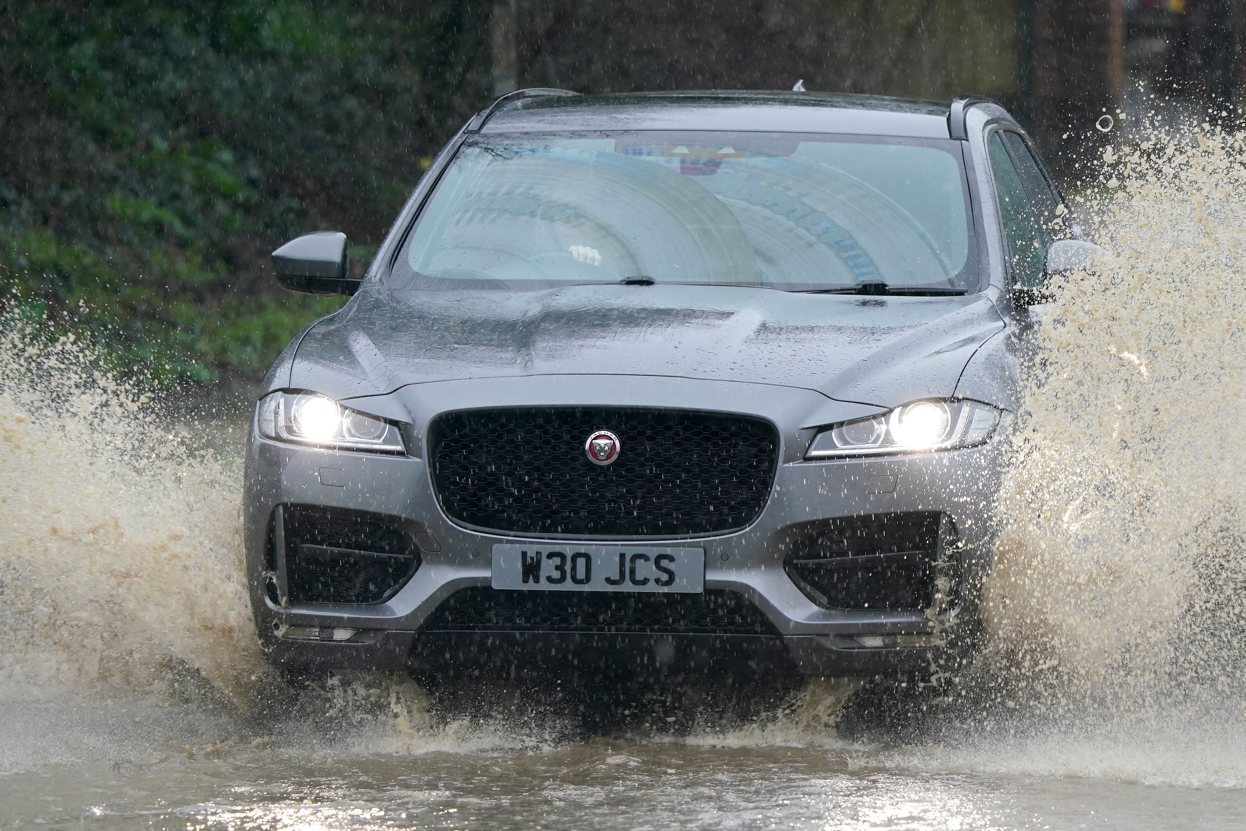 Forecasters have warned of the possibility of localised flooding and disruption to travel (Gareth Fuller/PA)