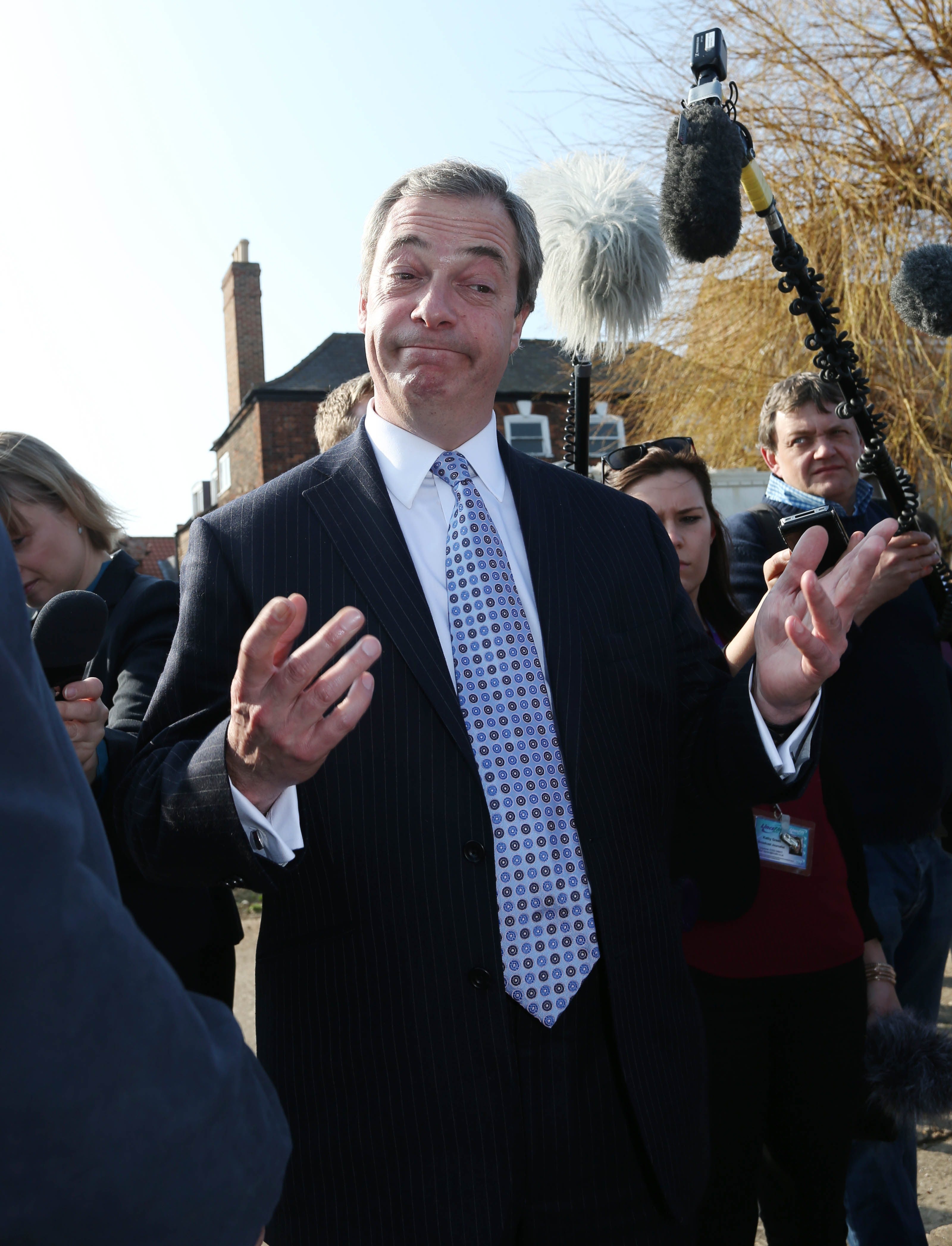 Reform party leader Nigel Farage