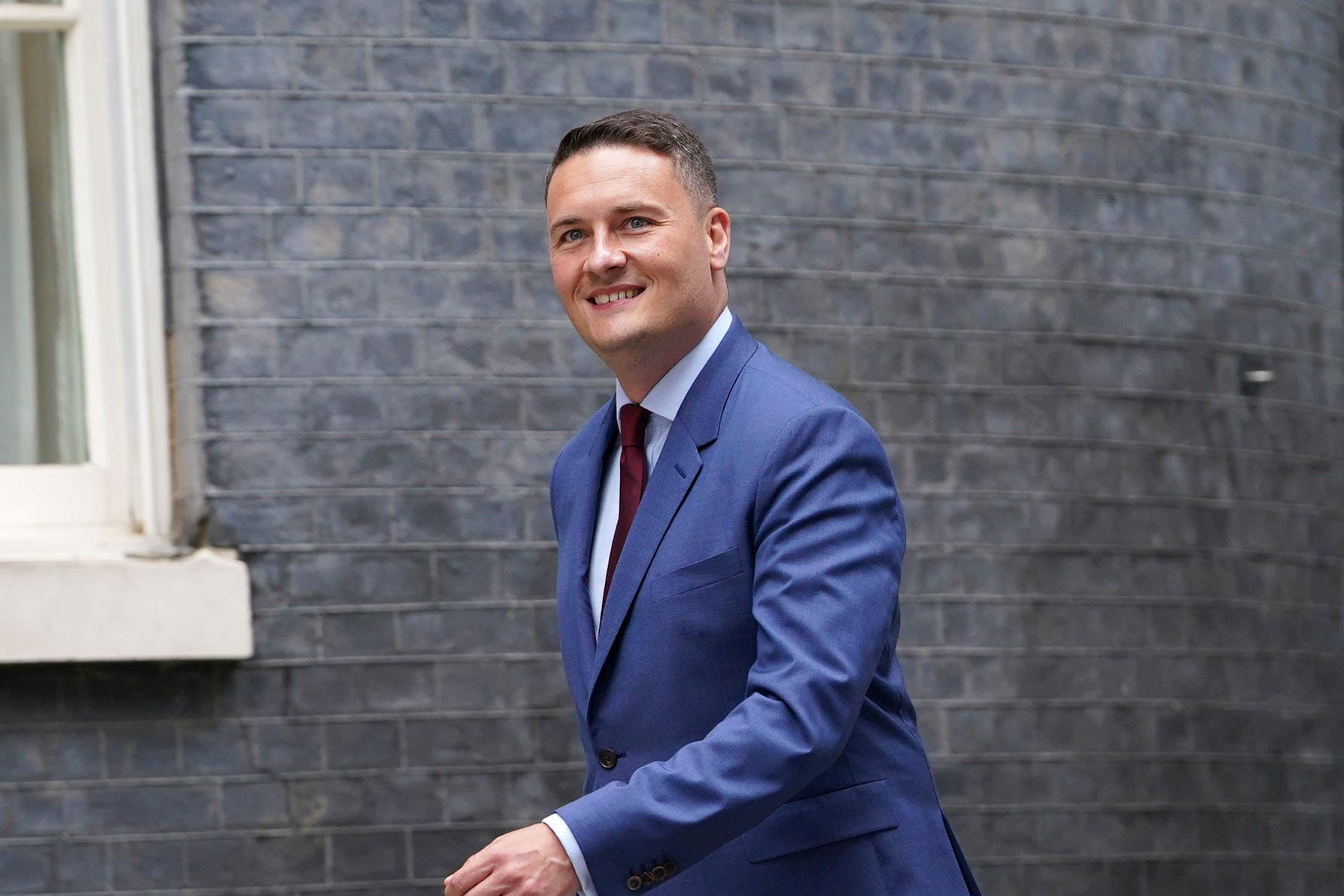 Wes Streeting arrives to be named the new health secretary