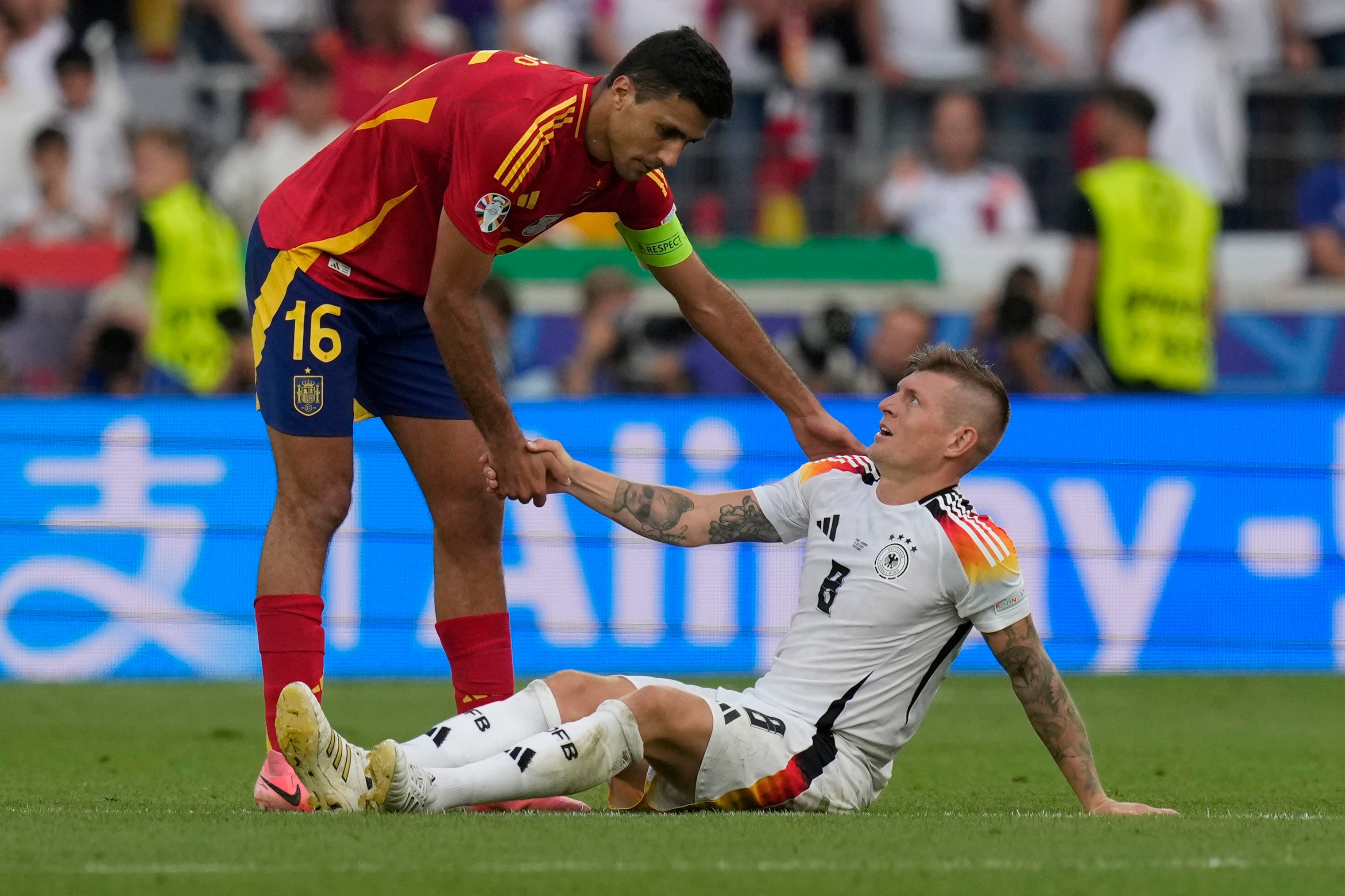 Kroos and Germany exit in the quarter-final