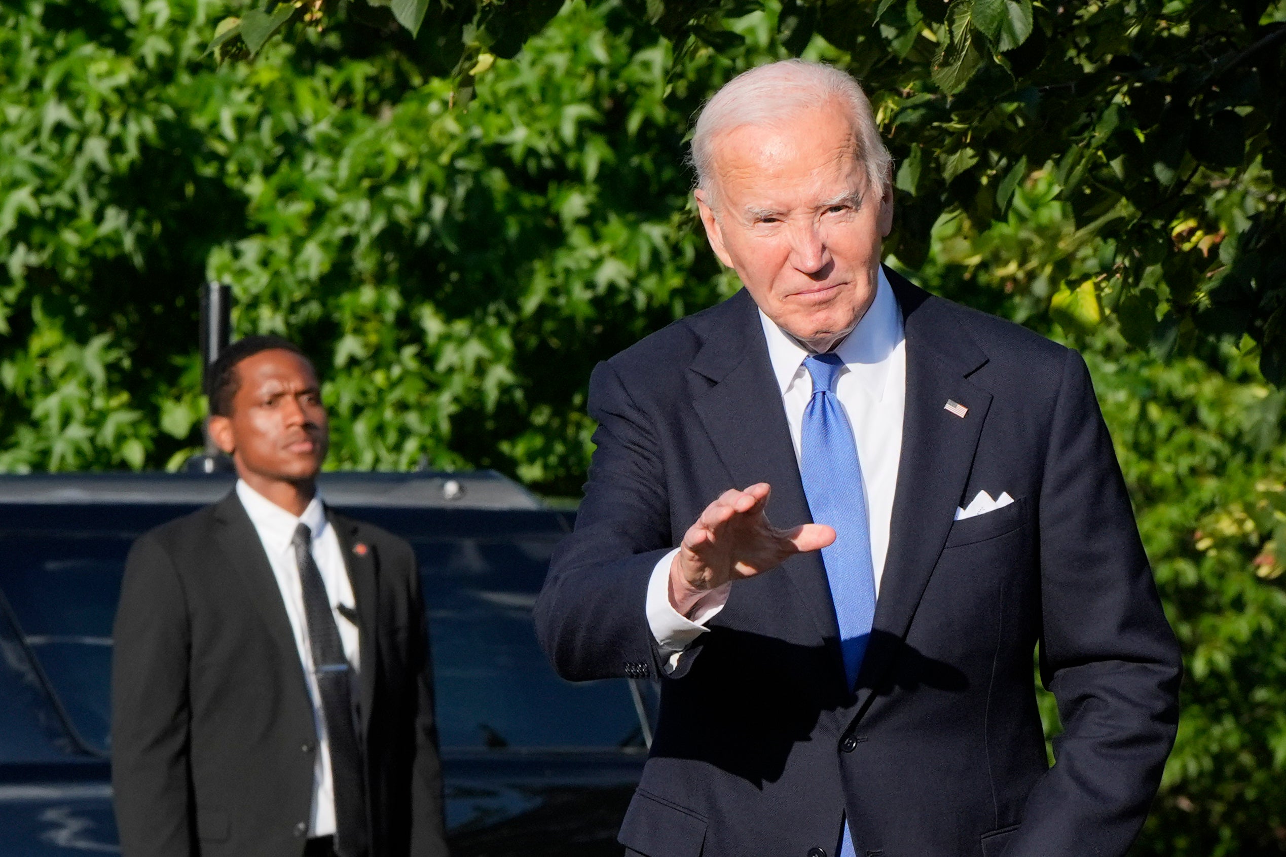 President Biden returning from Camp David on July 1. Sources have now detailed how debate prep went before the president’s disastrous performance against Donald Trump