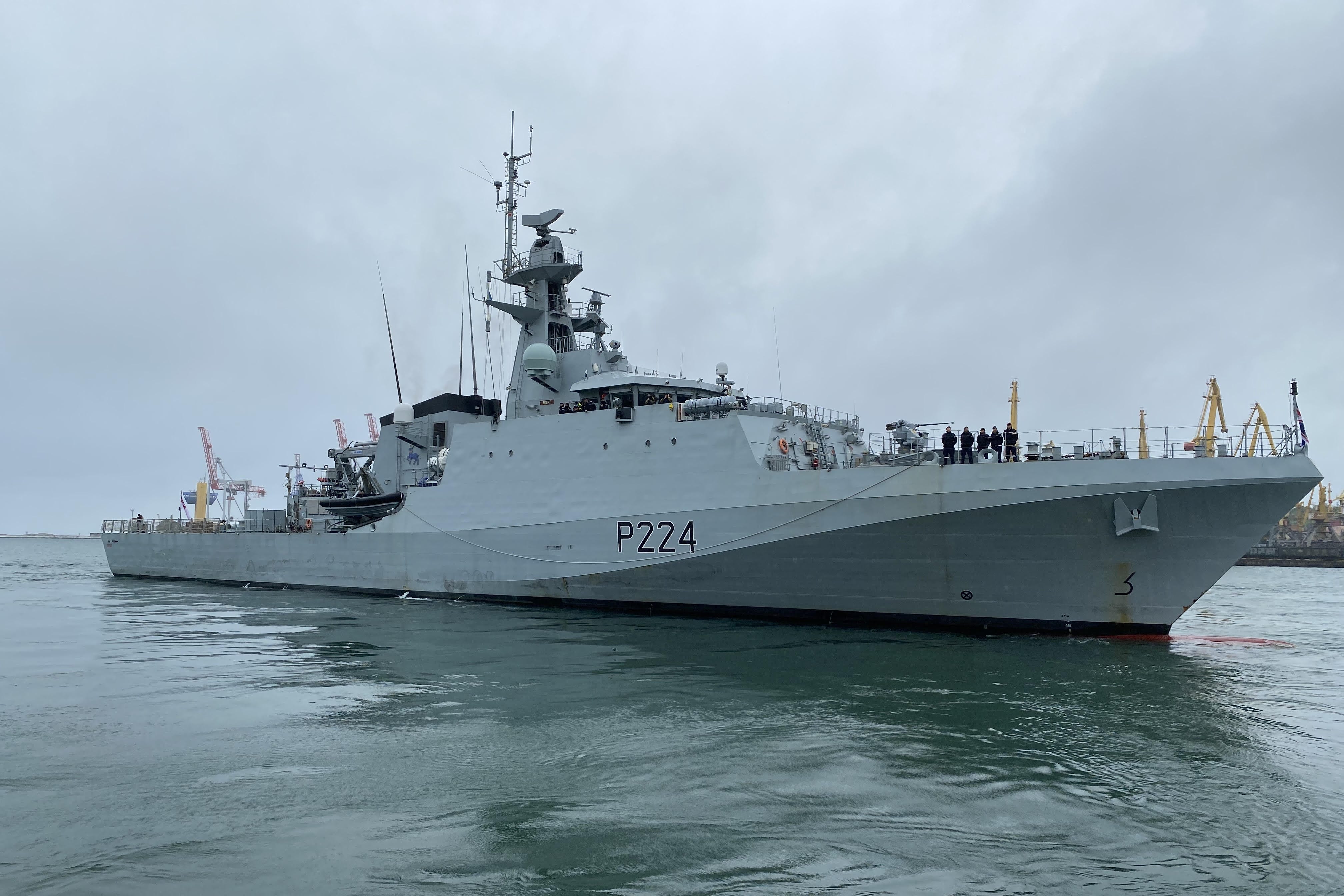 HMS Trent has been deployed to the Cayman Islands to offer support after Hurricane Beryl tore through the south-east Caribbean (MoD/PA)