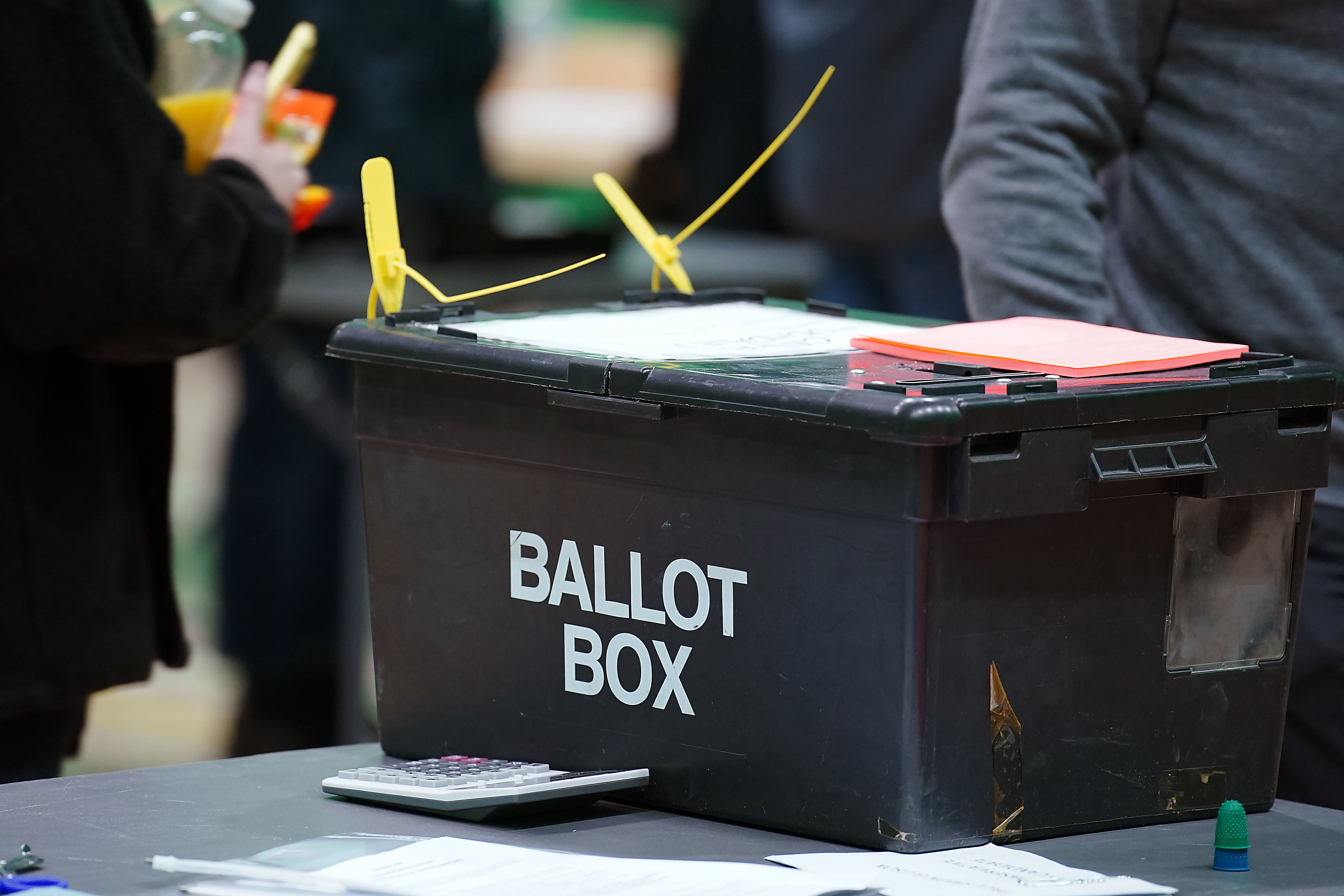 A second recount in the last remaining undeclared seat is due to take place on Saturday (Peter Byrne/PA)