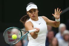 Emma Raducanu withdraws from doubles to end Andy Murray’s Wimbledon career