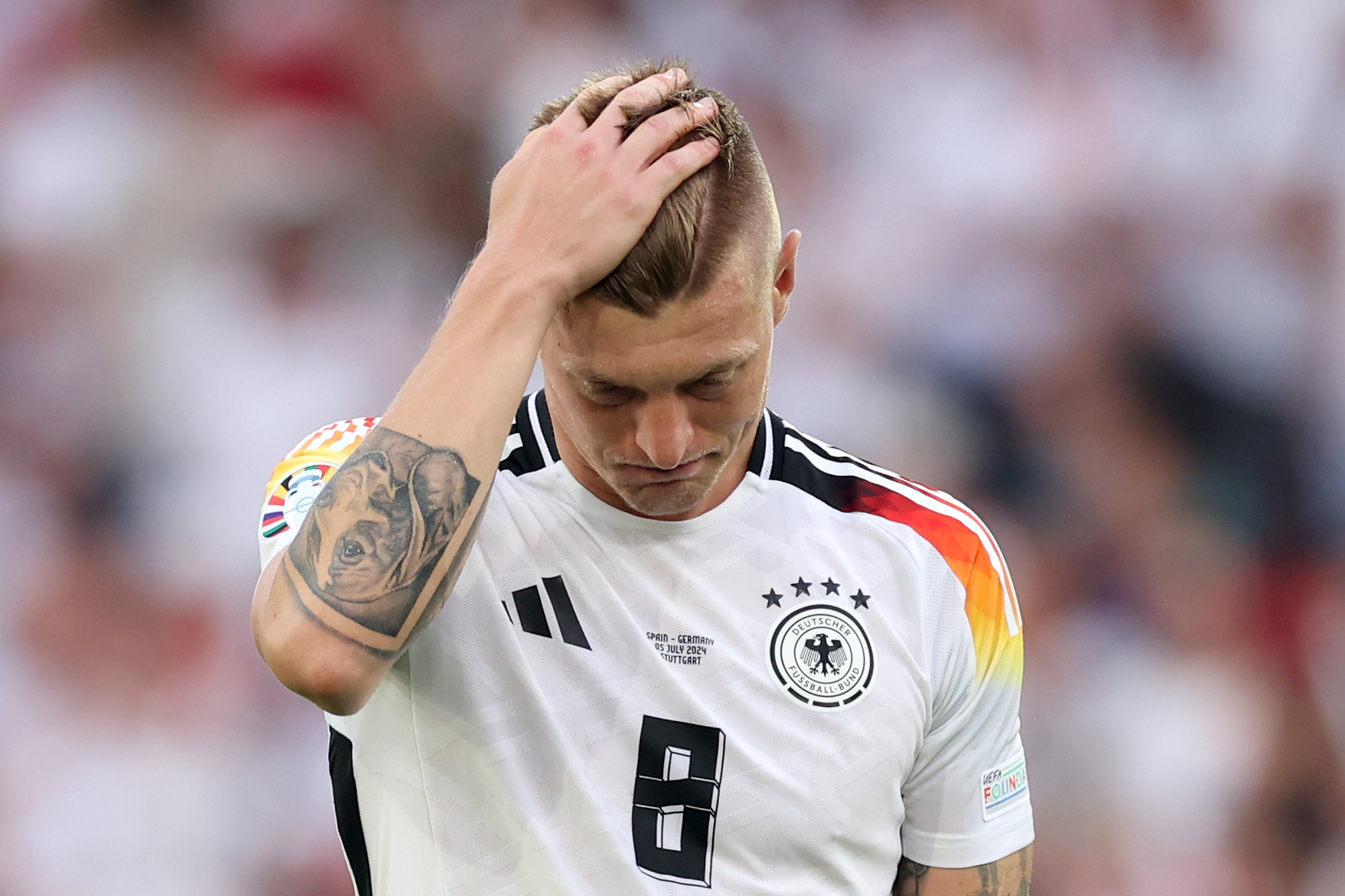 Kroos reacts to Germany’s defeat by Spain