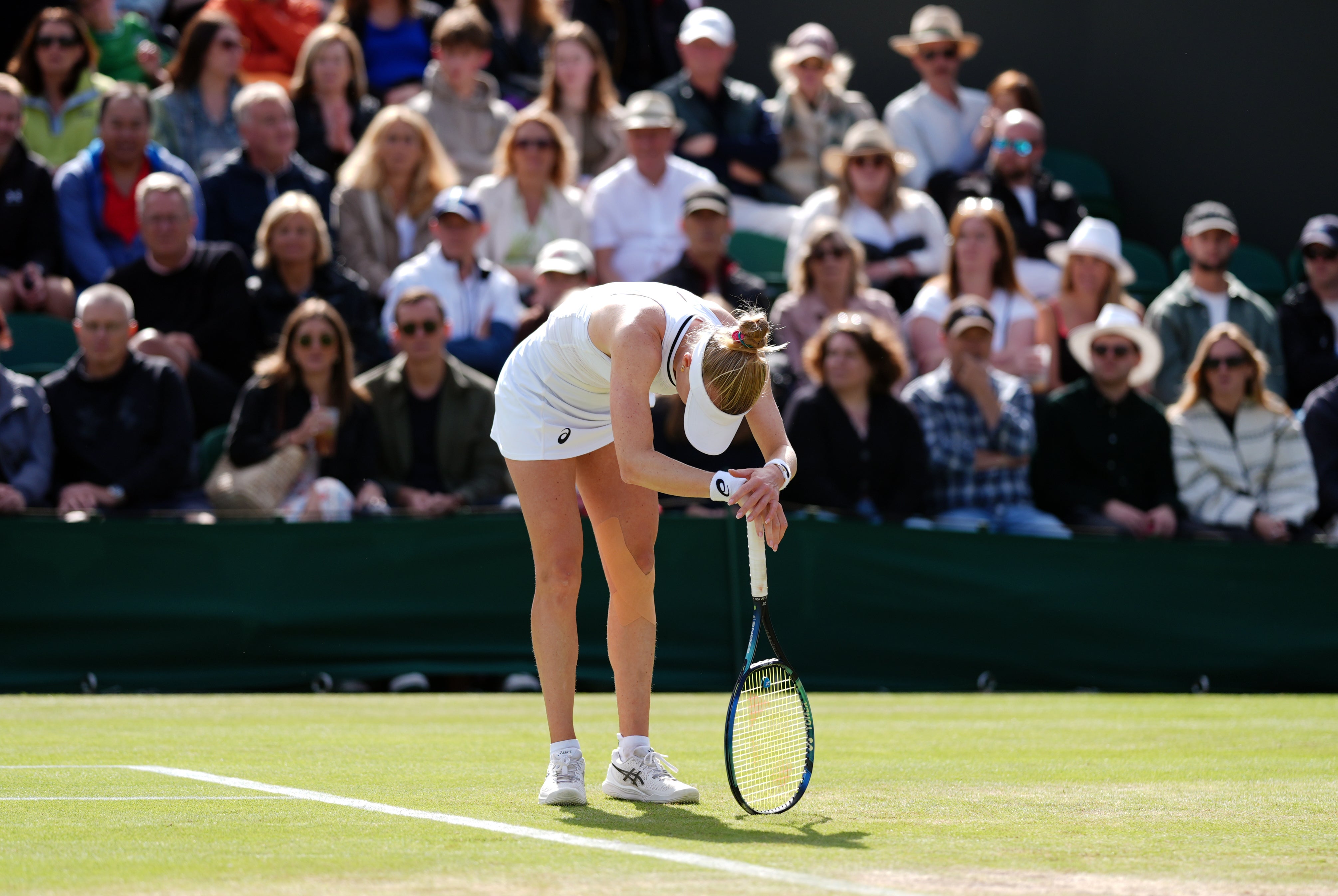 Harriet Dart could not take her opportunities (John Walton/PA)