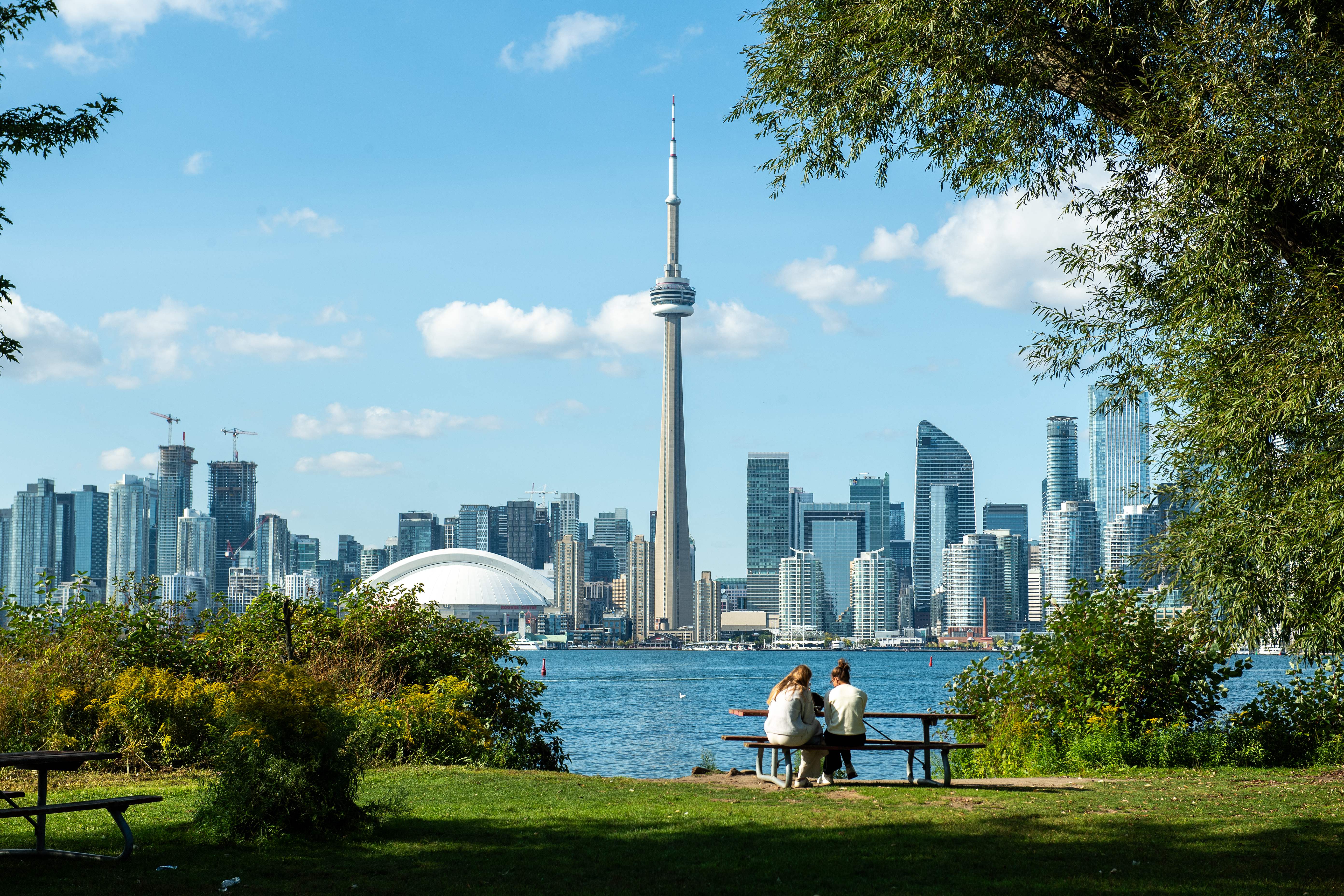 Flying directly from London to Toronto involves the least amount of hassle