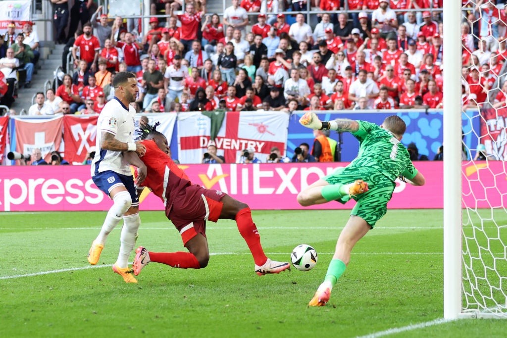 Embolo scored the first goal of the game