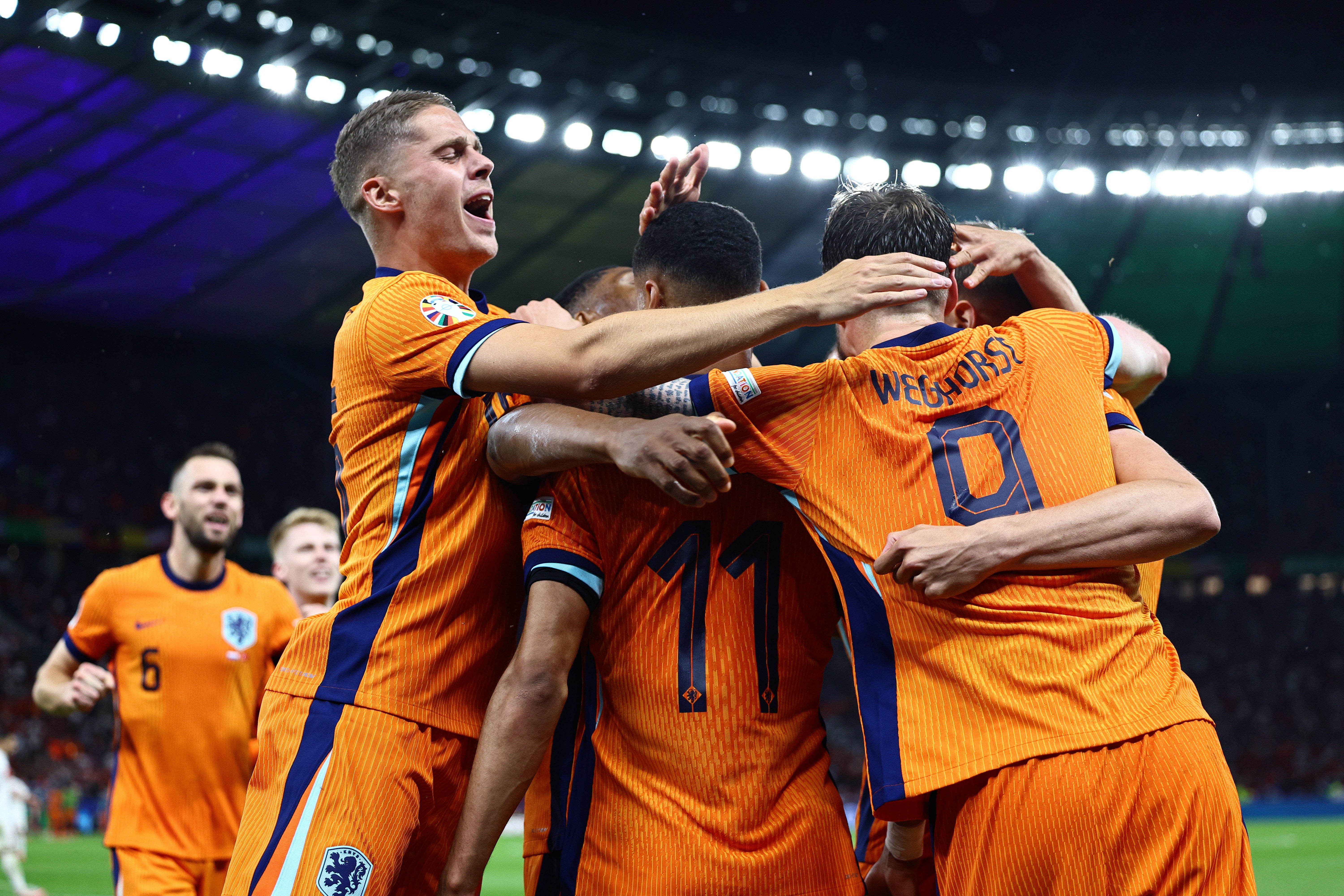 Netherlands are heading to the semi-finals