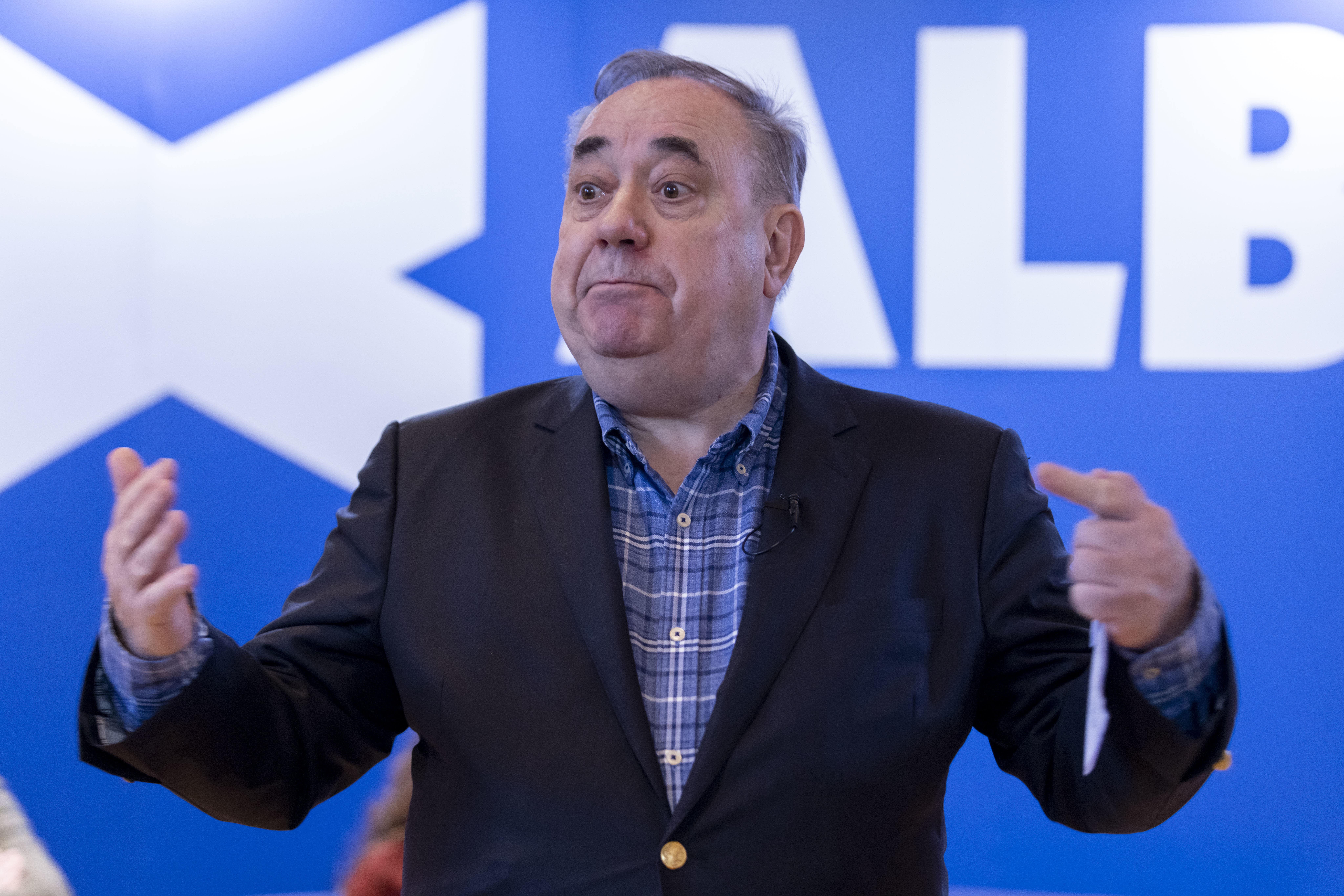 Alba party leader Alex Salmond told LBC he voted SNP (Robert Perry/PA)