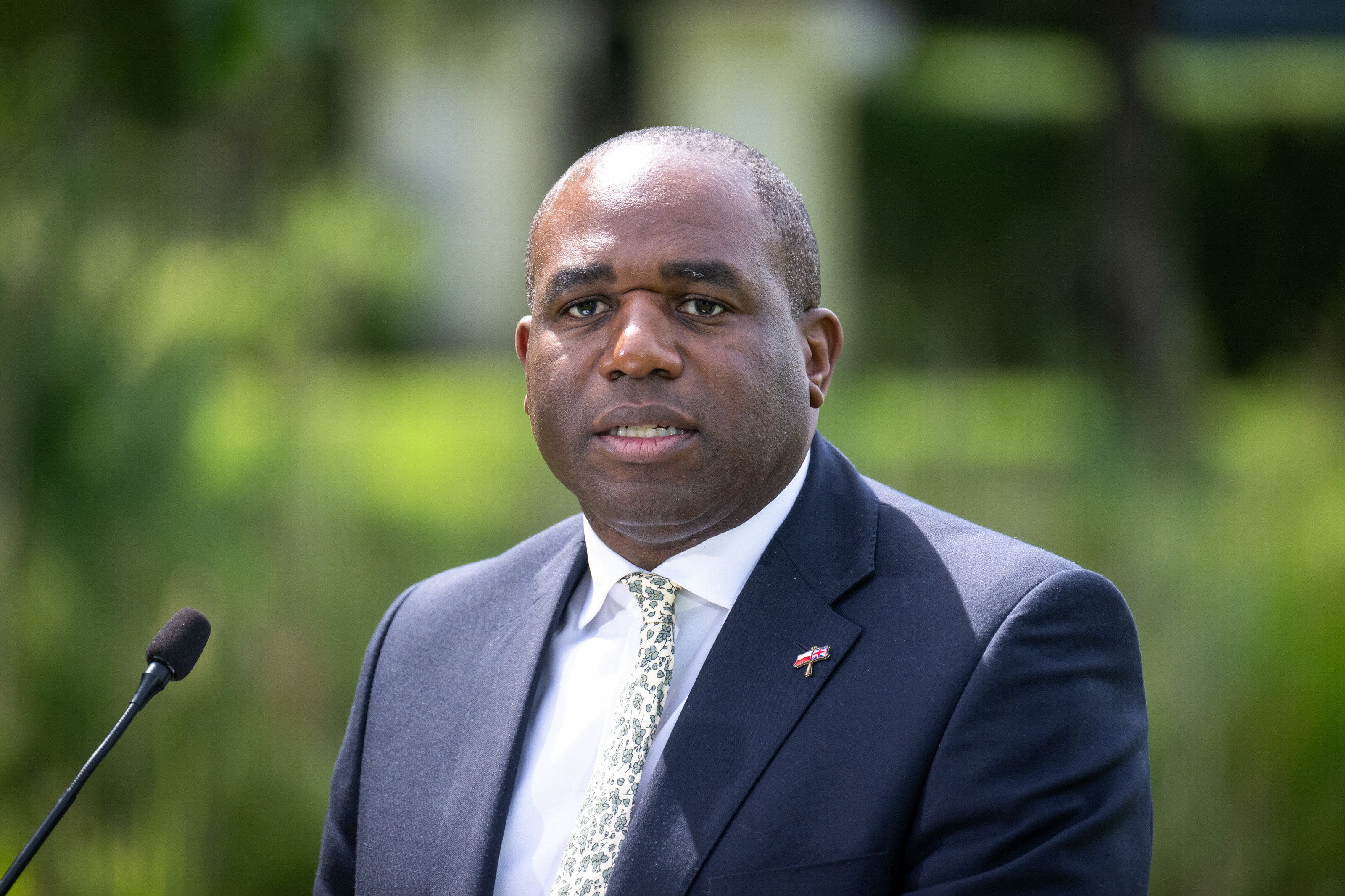 Foreign secretary David Lammy has travelled to Europe for talks with a promise that the UK would be a “good neighbour’”