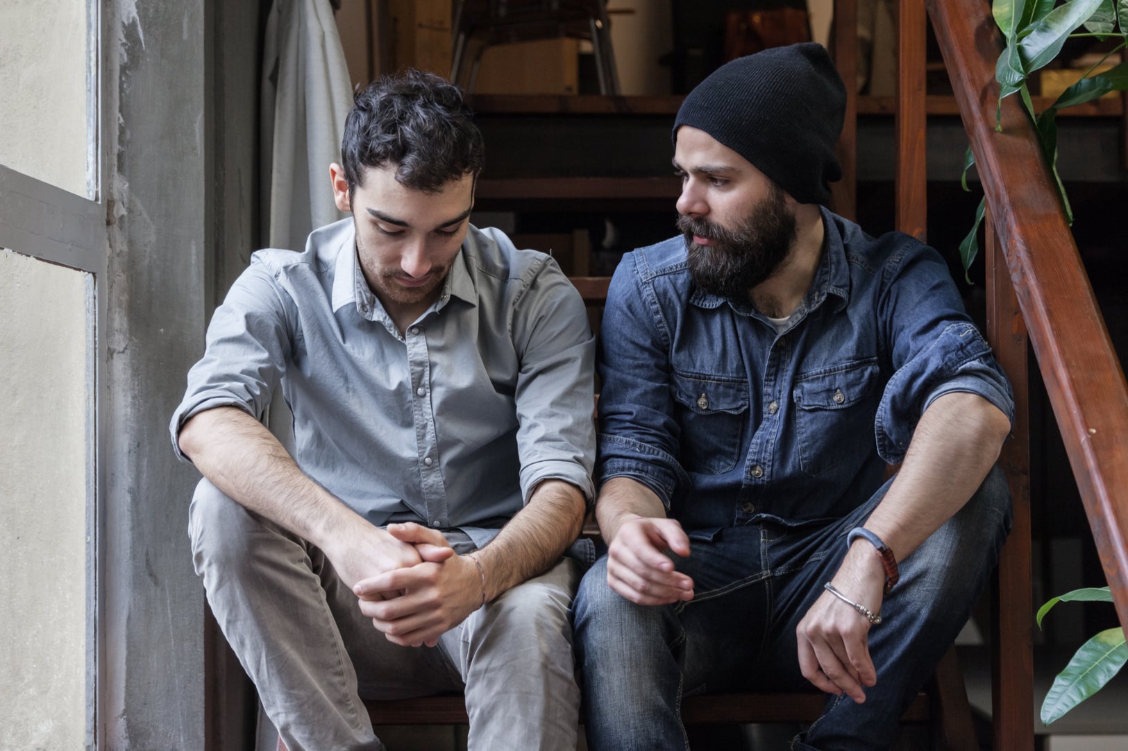 ‘men have palpably changed in this area over the past 20 years. Even the simple stigma around men being teary and emotional in public has come crashing down’