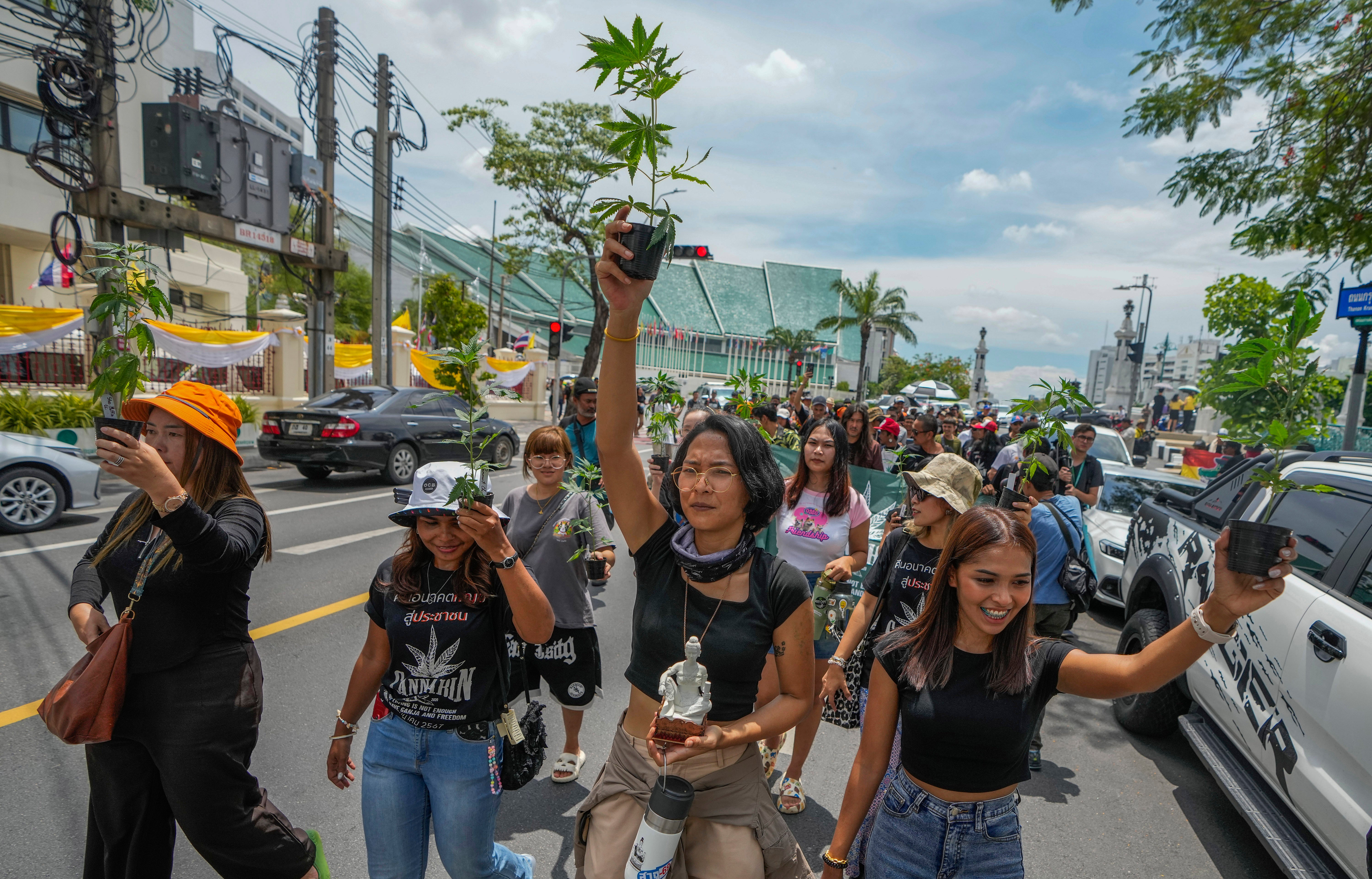 Health Minister Somsak Thepsutin revealed plans to introduce stricter regulations on cannabis sales in the coming weeks - much to the concern of some residents