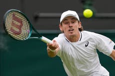 Wimbledon 2024 LIVE: Tennis scores as Fils rallies against De Minaur and Djokovic returns after Raducanu crashes out