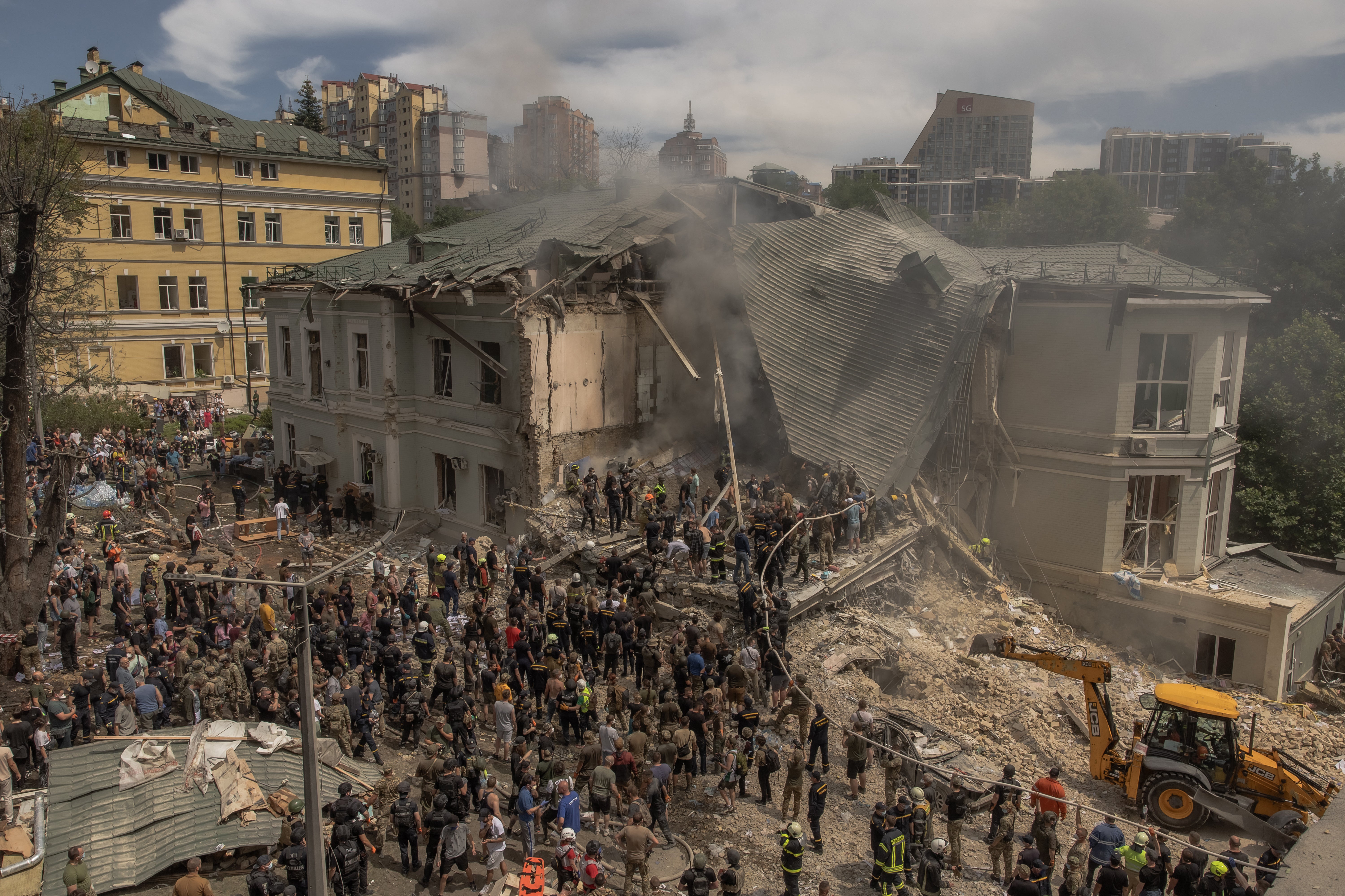 Okhmatdyt operated for 130 years before the missile strike reduced its central Kyiv site to rubble