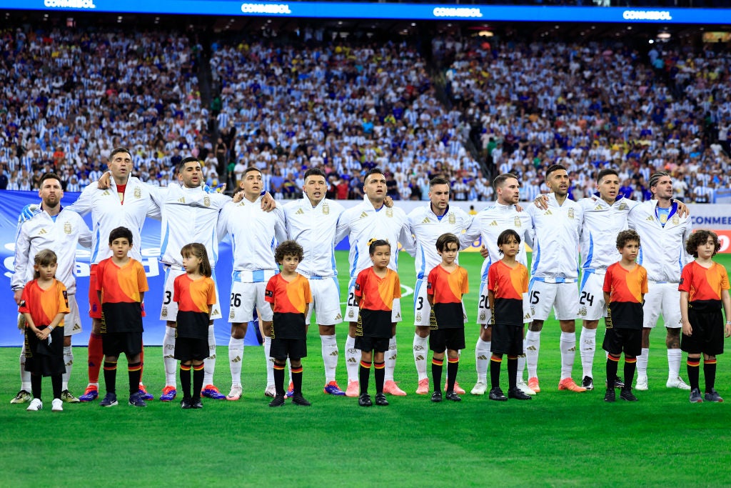 Argentina got past Ecuador on penalties in the quarter-finals