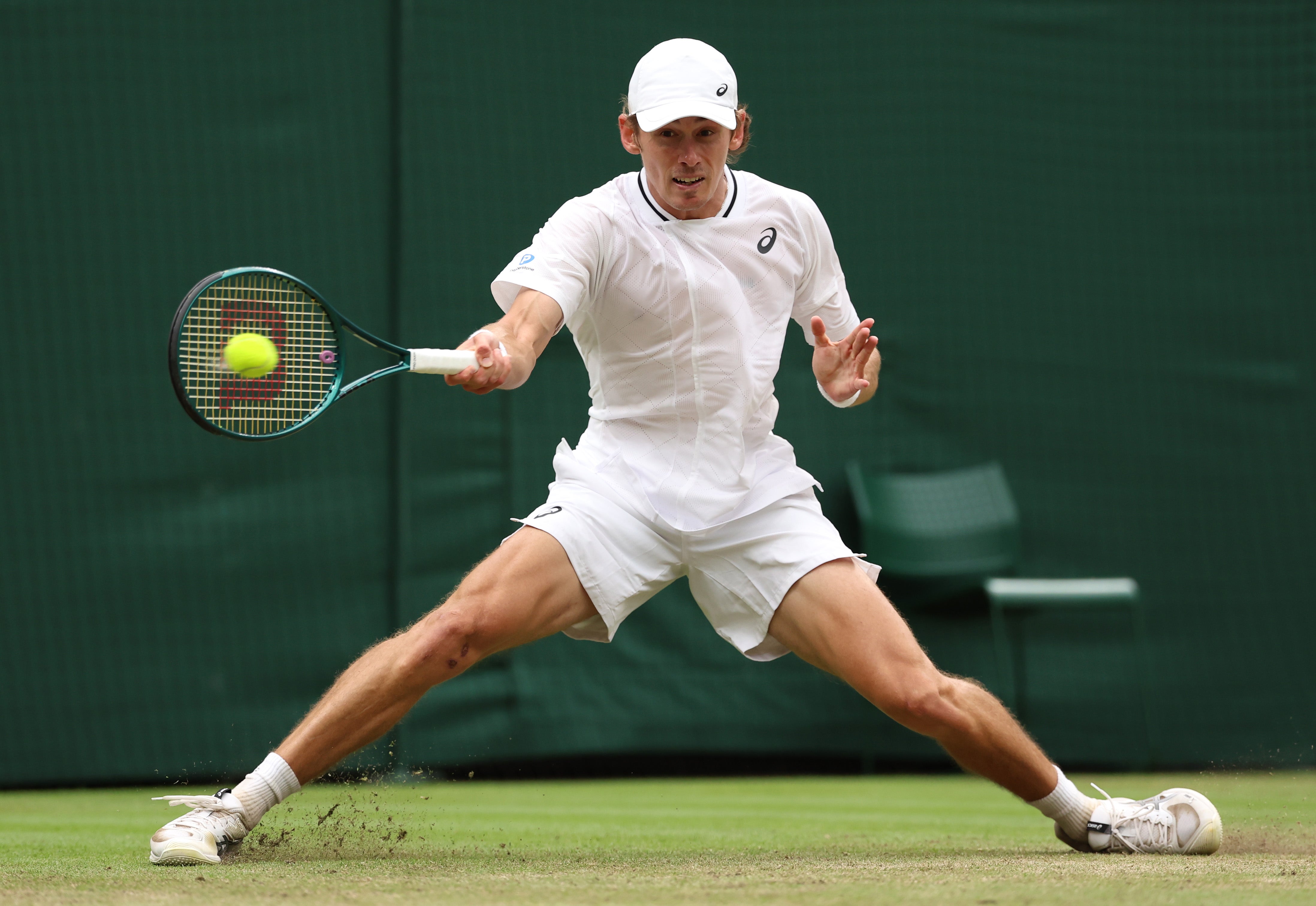 Alex de Minaur was in the midst of a purple patch before injury