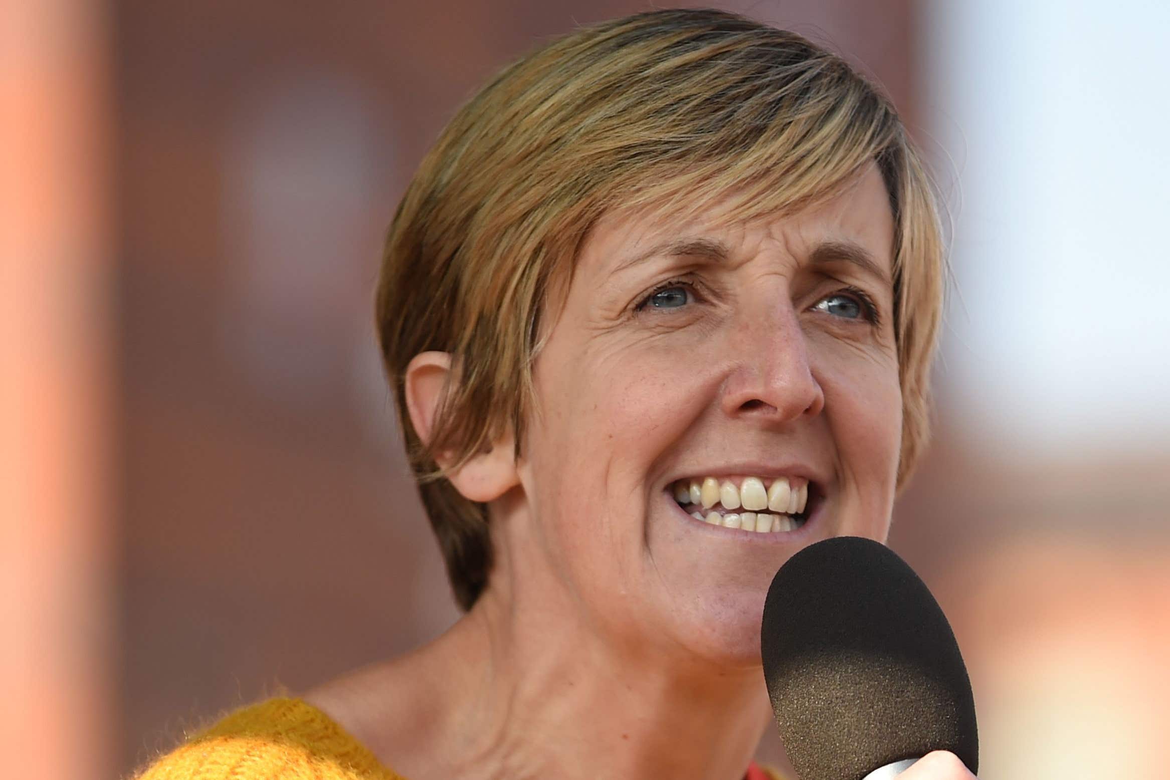 Actress Julie Hesmondhalgh (Joe Giddens/PA)