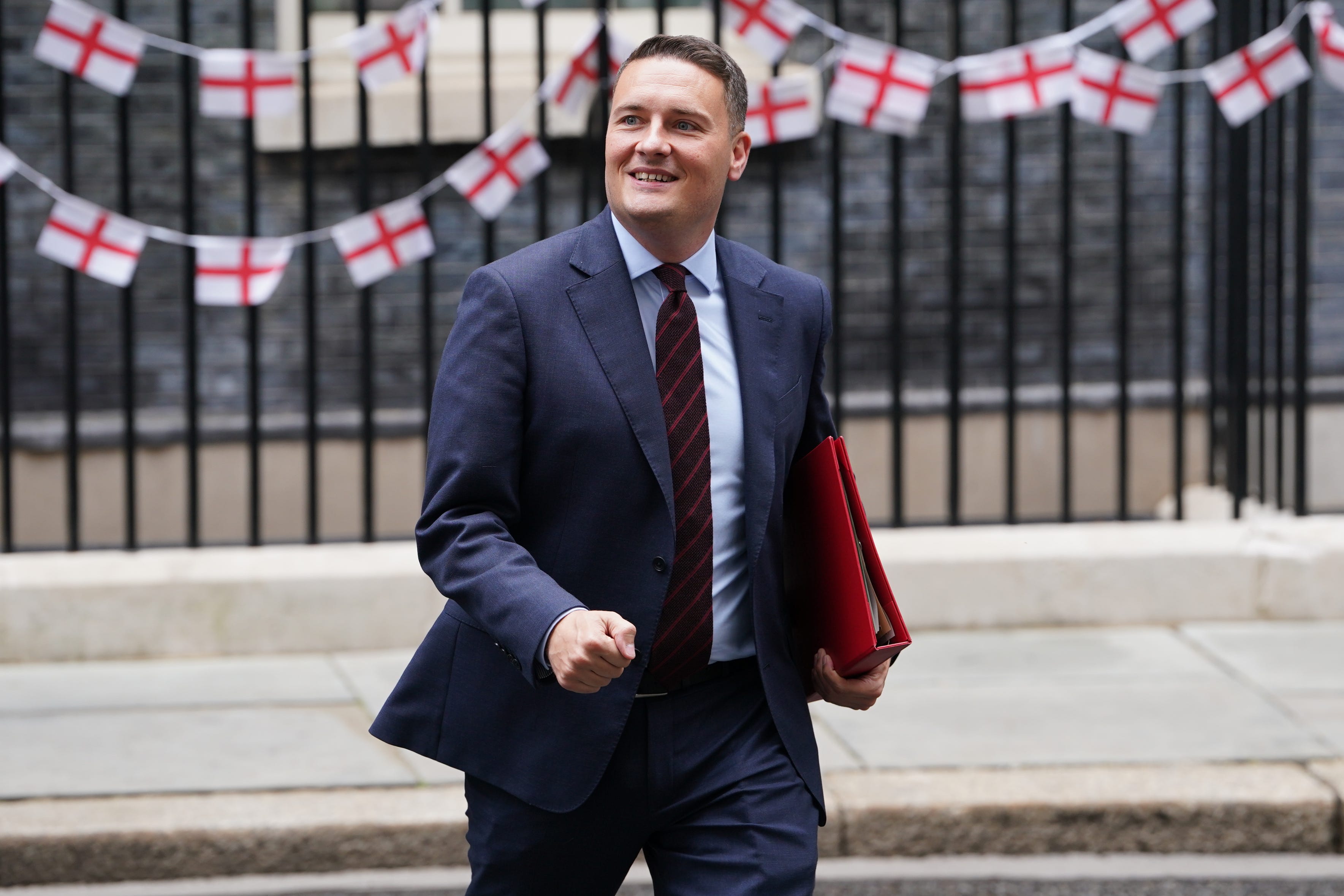 Health Secretary Wes Streeting (Lucy North/PA)