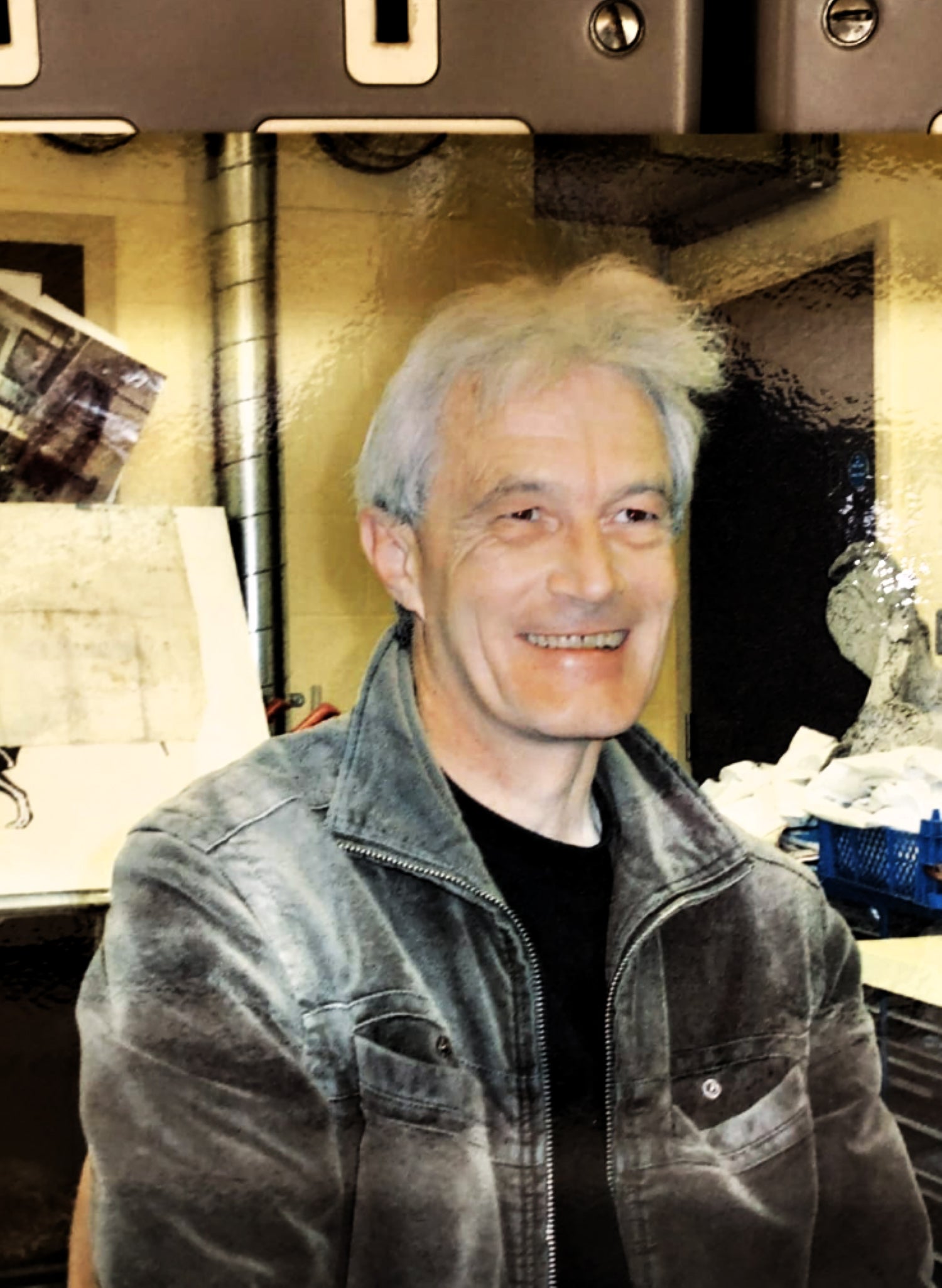 Nick Chase, who discovered the Comptonatus chasei specimen in 2013