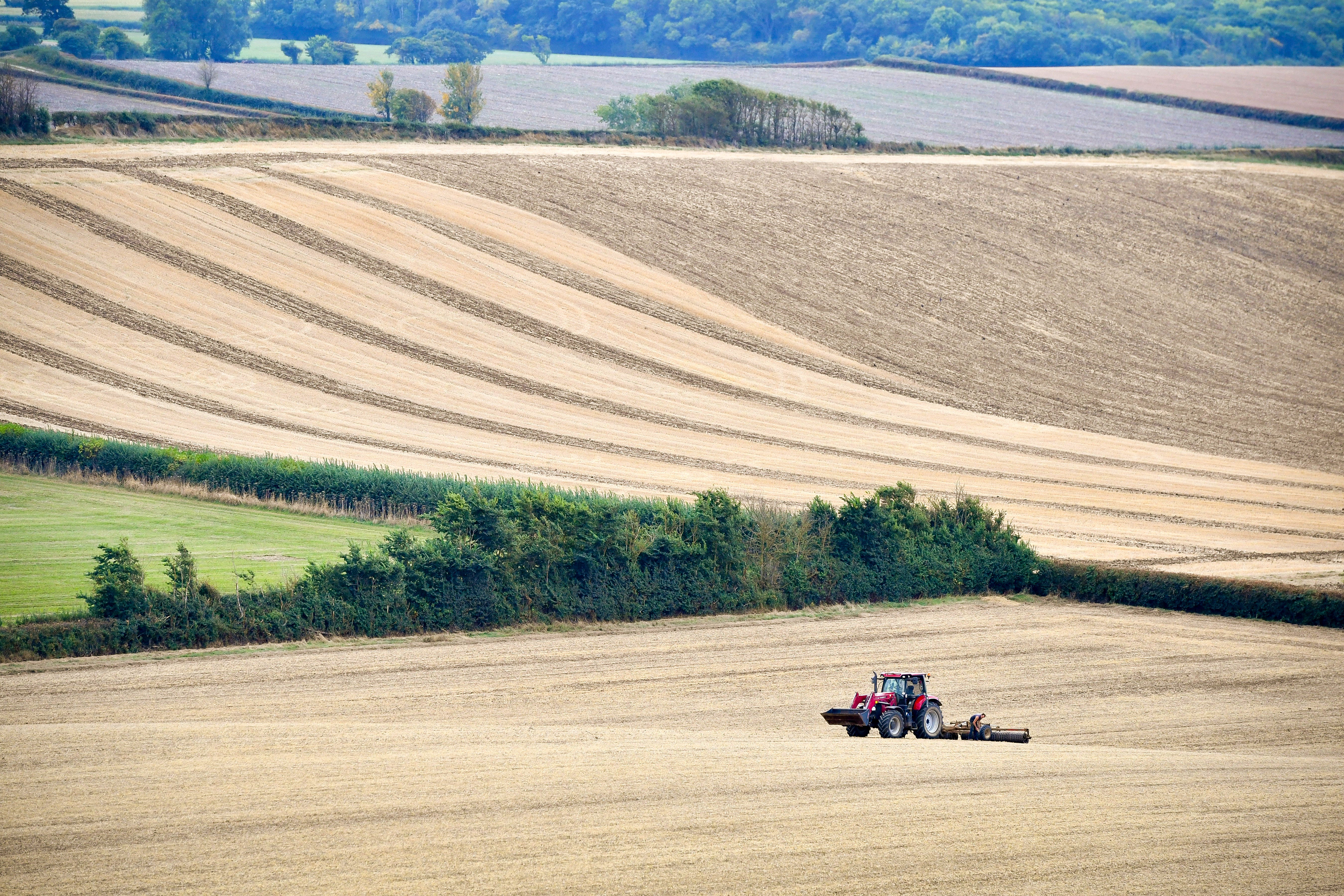 Sludge is used as fertiliser in fields across the UK (Ben Birchall/PA)