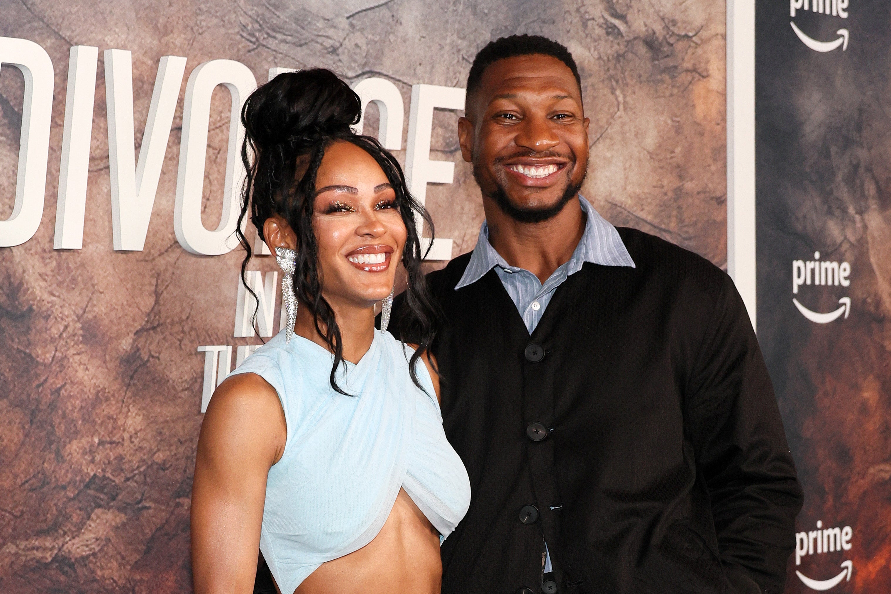 Megan Good and Jonathan Majors began dating in May 2023