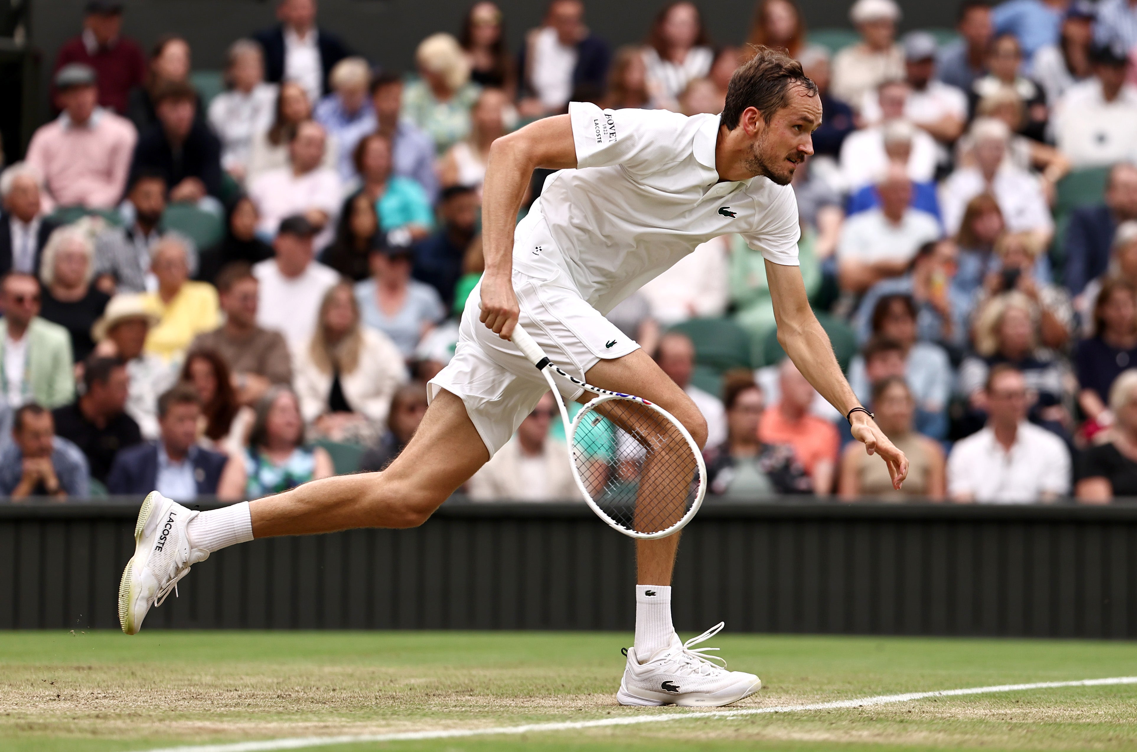 Daniil Medvedev was ruthless on Centre Court