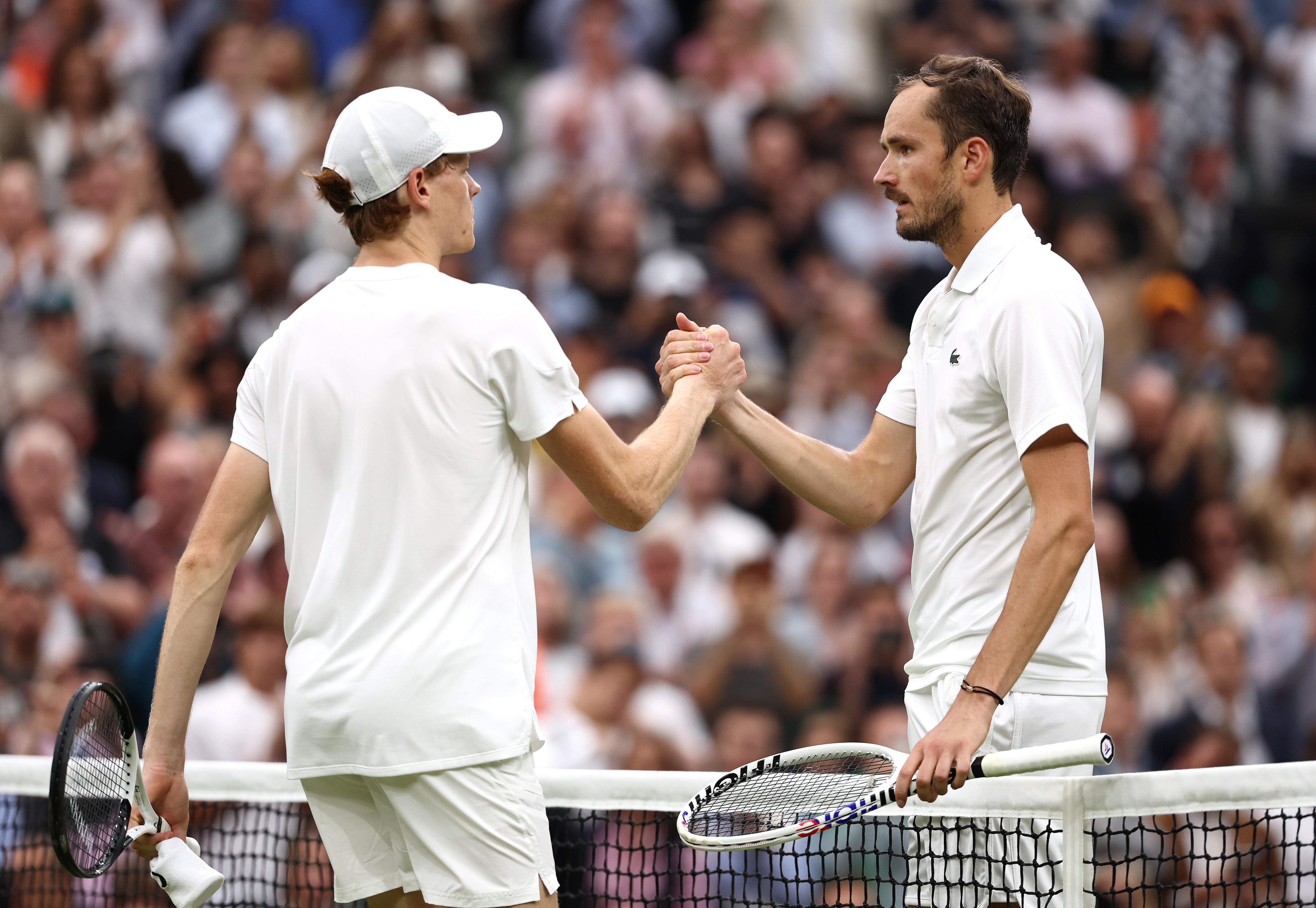 Medvedev is through to the semi-finals for the second straight year