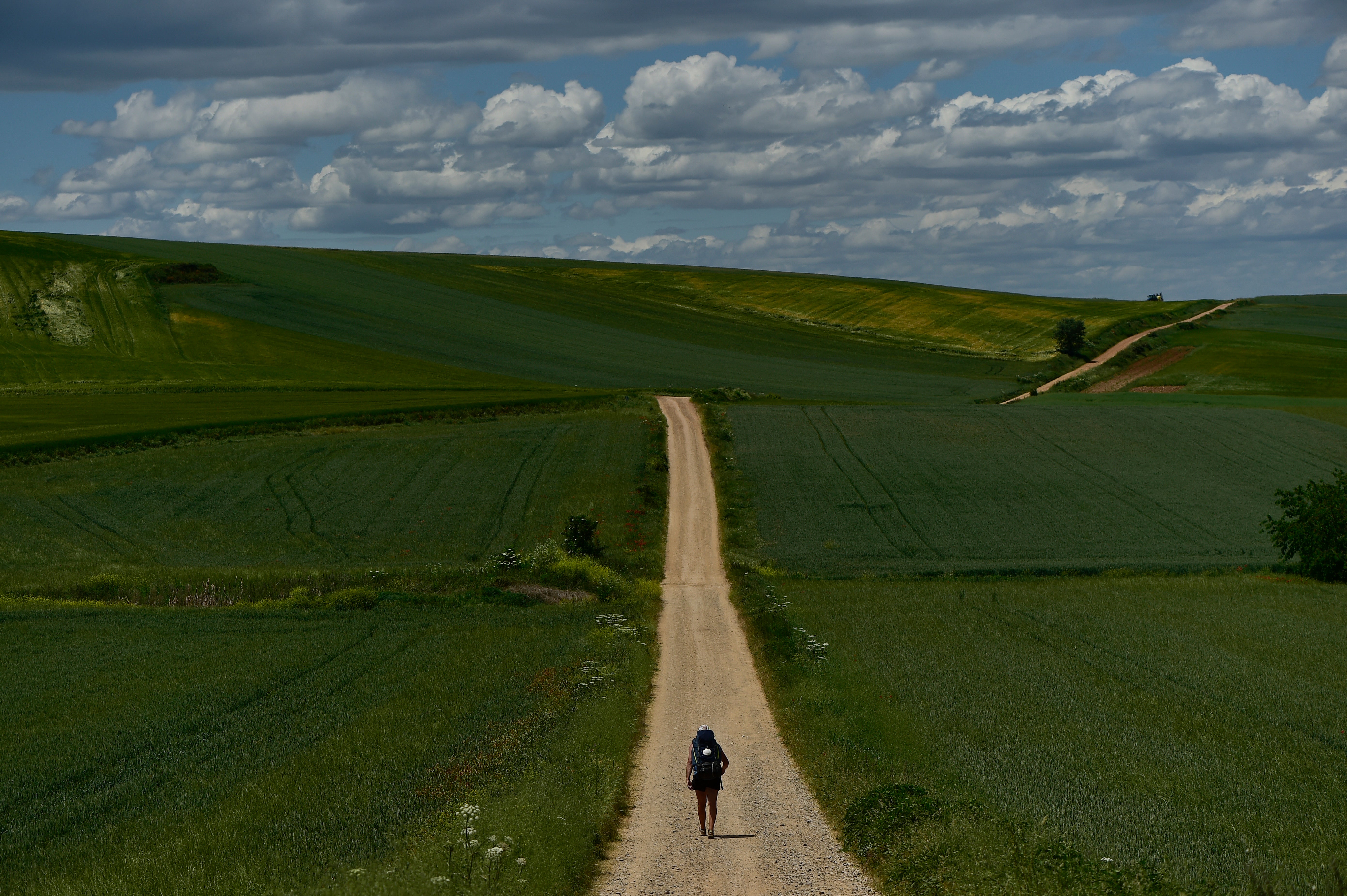 On the way: Part of the Camino de Santiago