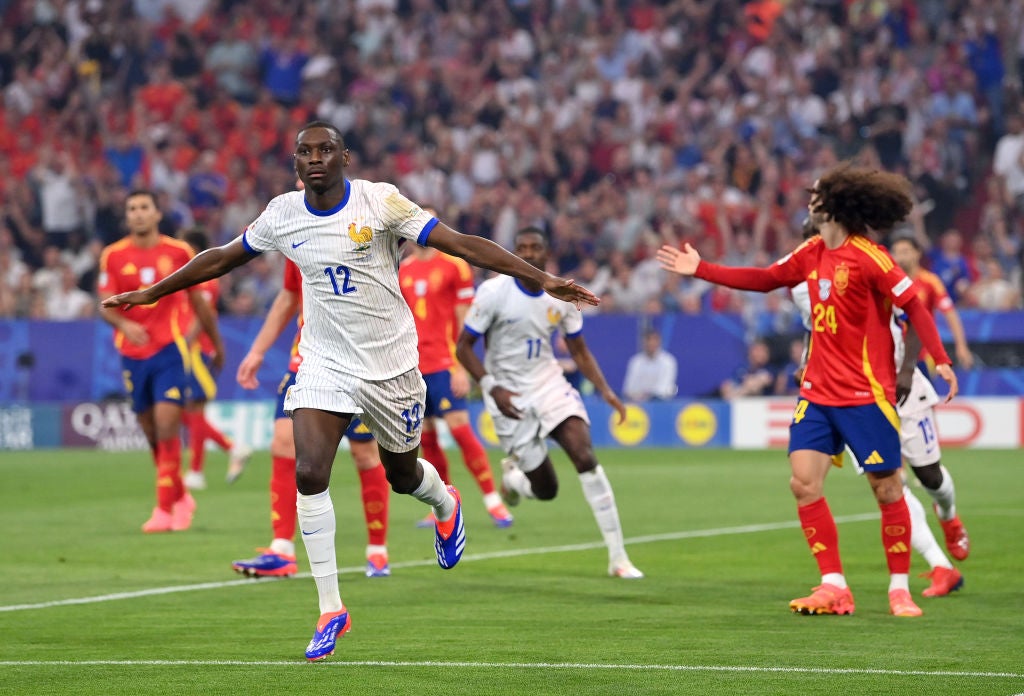 Kolo Muani was France’s only goalscorer from open play at Euro 2024